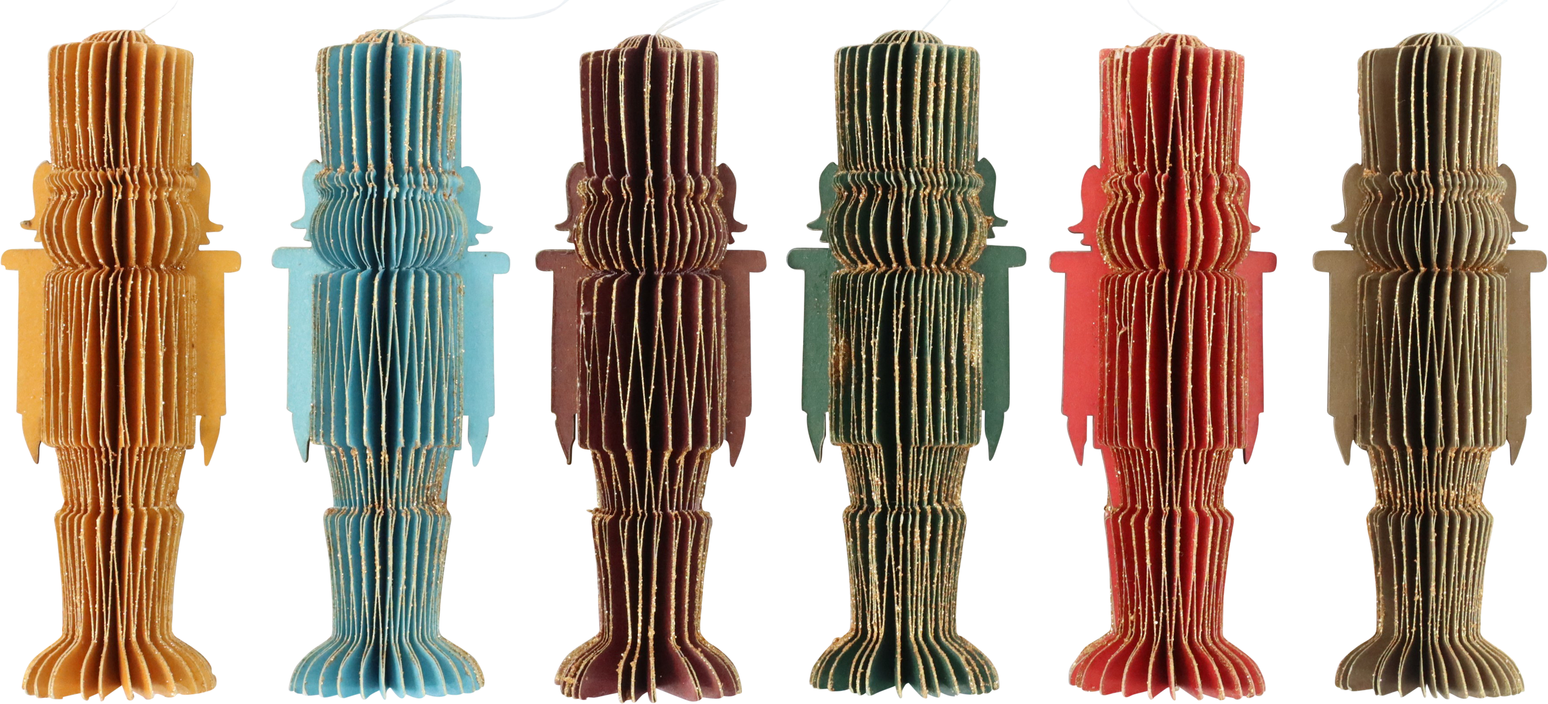 1017 NUTCRACKER HONEYCOMB  S/6