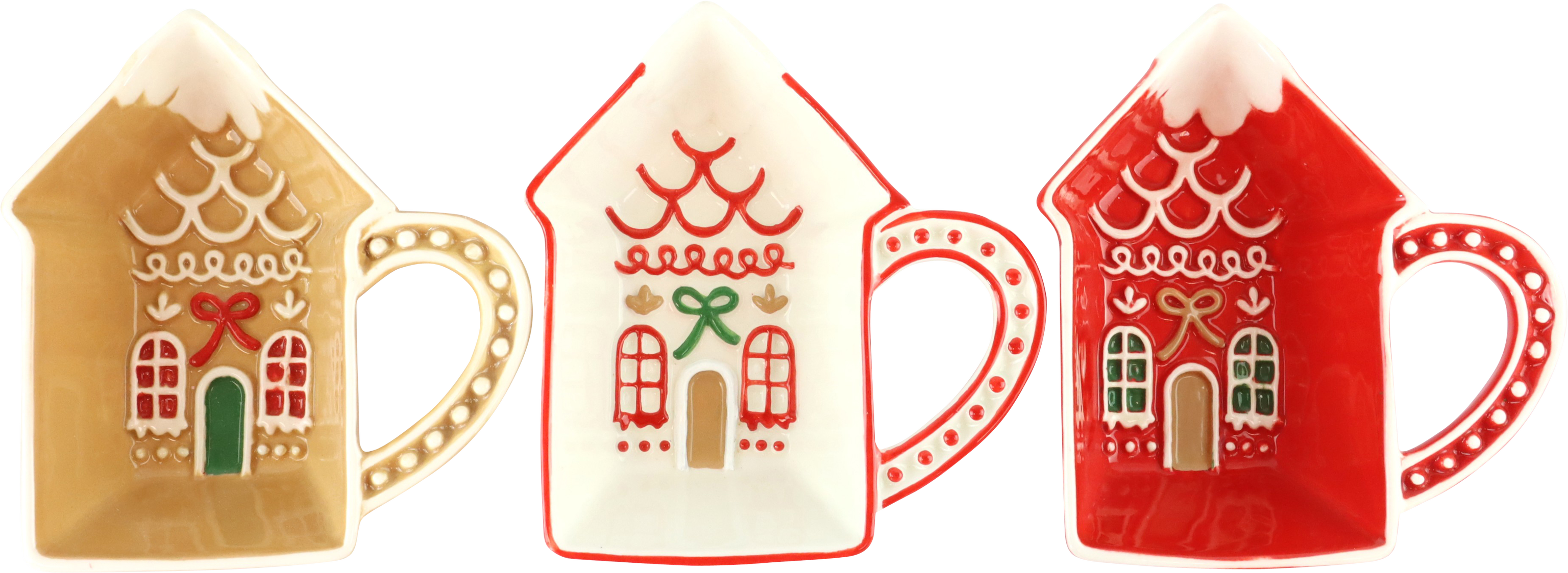 1041 BOWLS CANDY COTTAGE  S/3