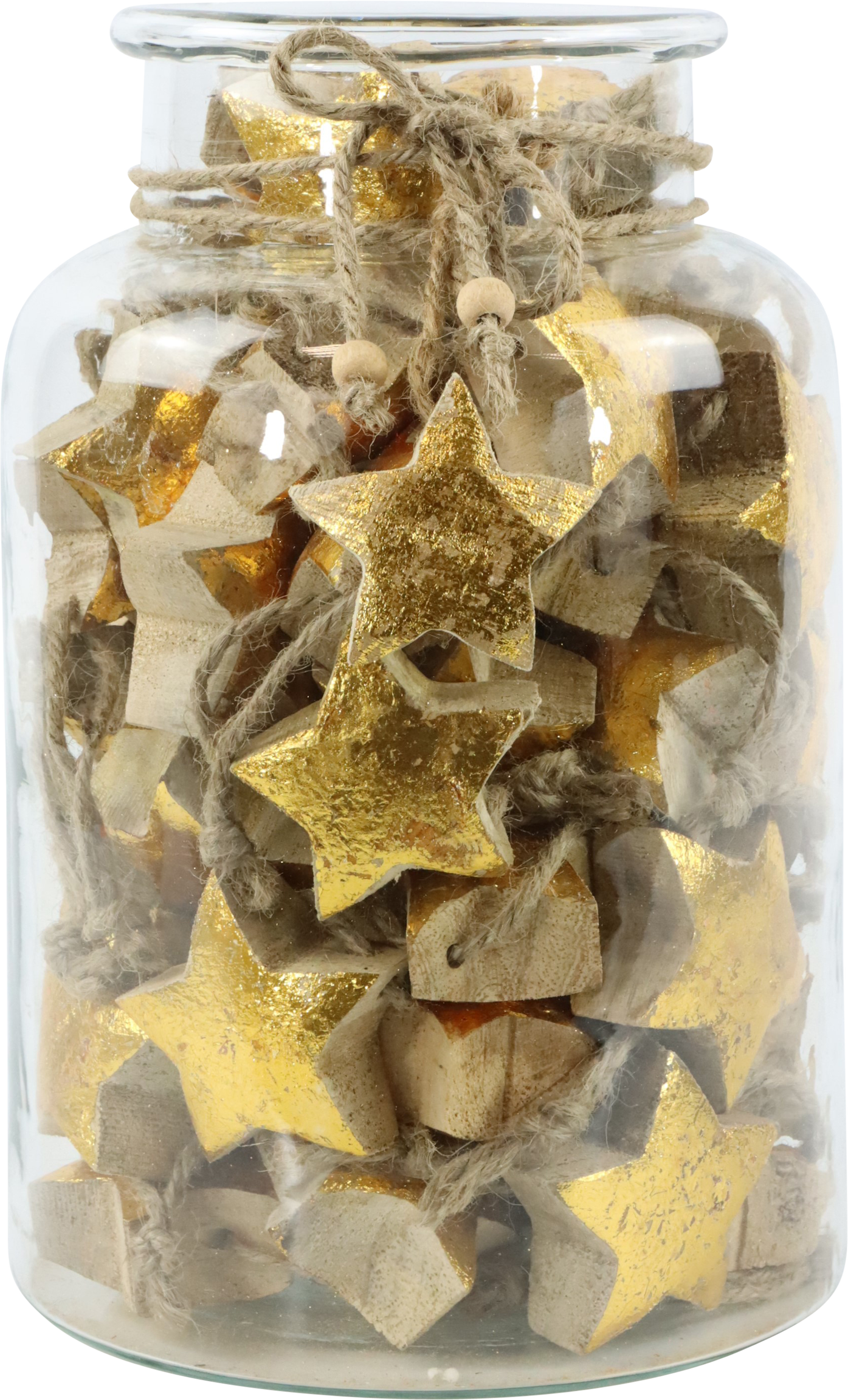 1068 GLAS MIT STERNHÄNGERN GOLD  S/61