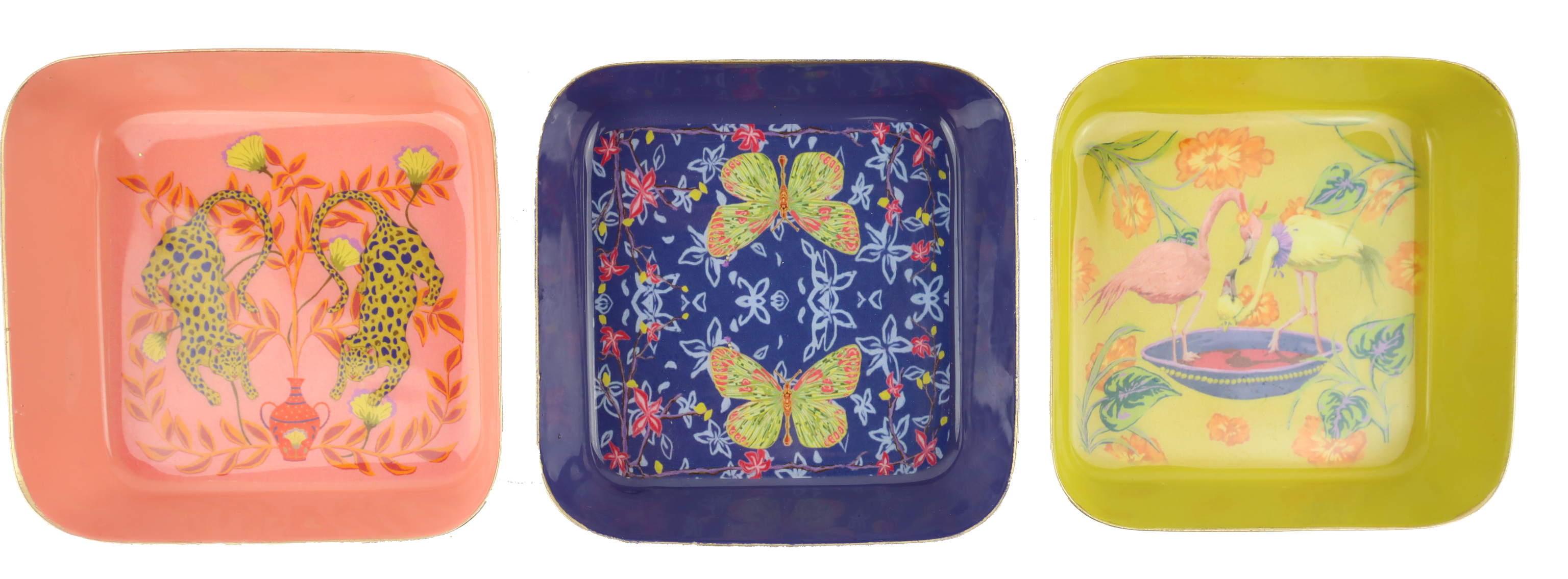 1099 PLATES ASIAN FAUNA  S/3