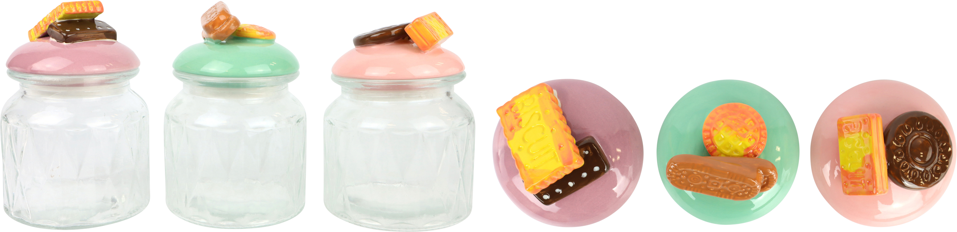 1318 VORRATSDOSEN COOKIES  S/3