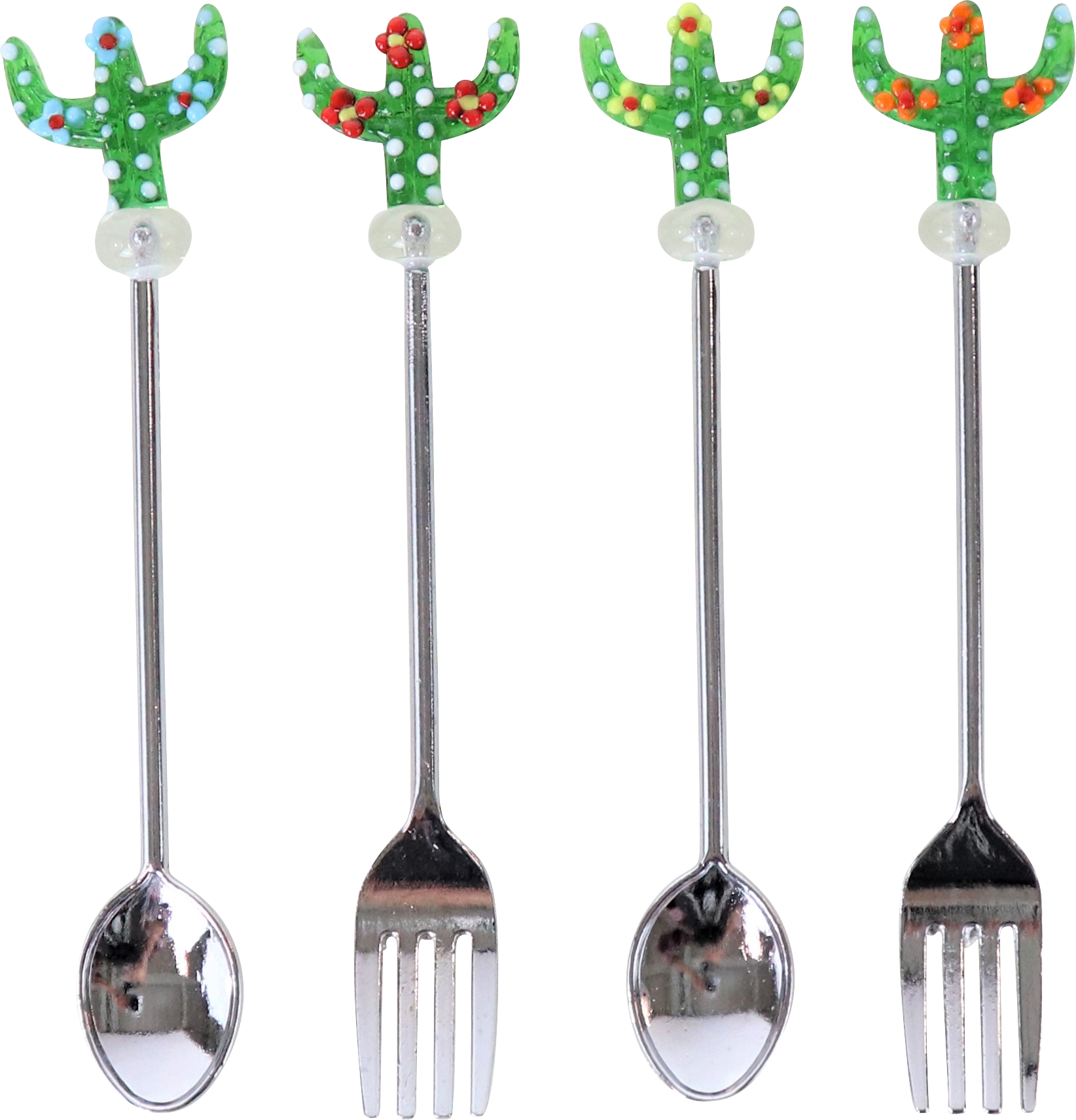 1388 POSATE  KAKTUS  4PZ