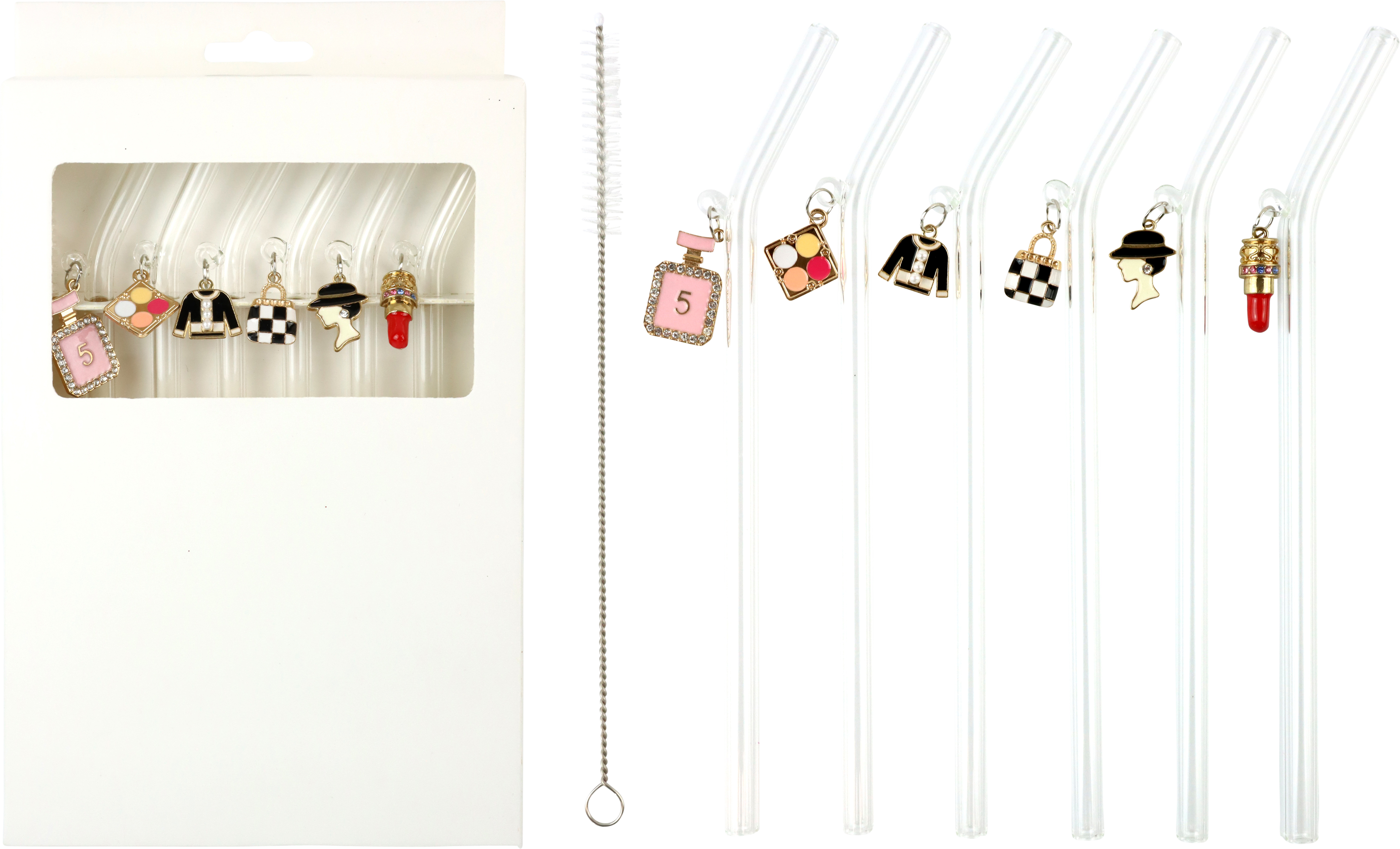 1584 PÁJAMAS DE CRISTAL LIP&LUSH  S/6