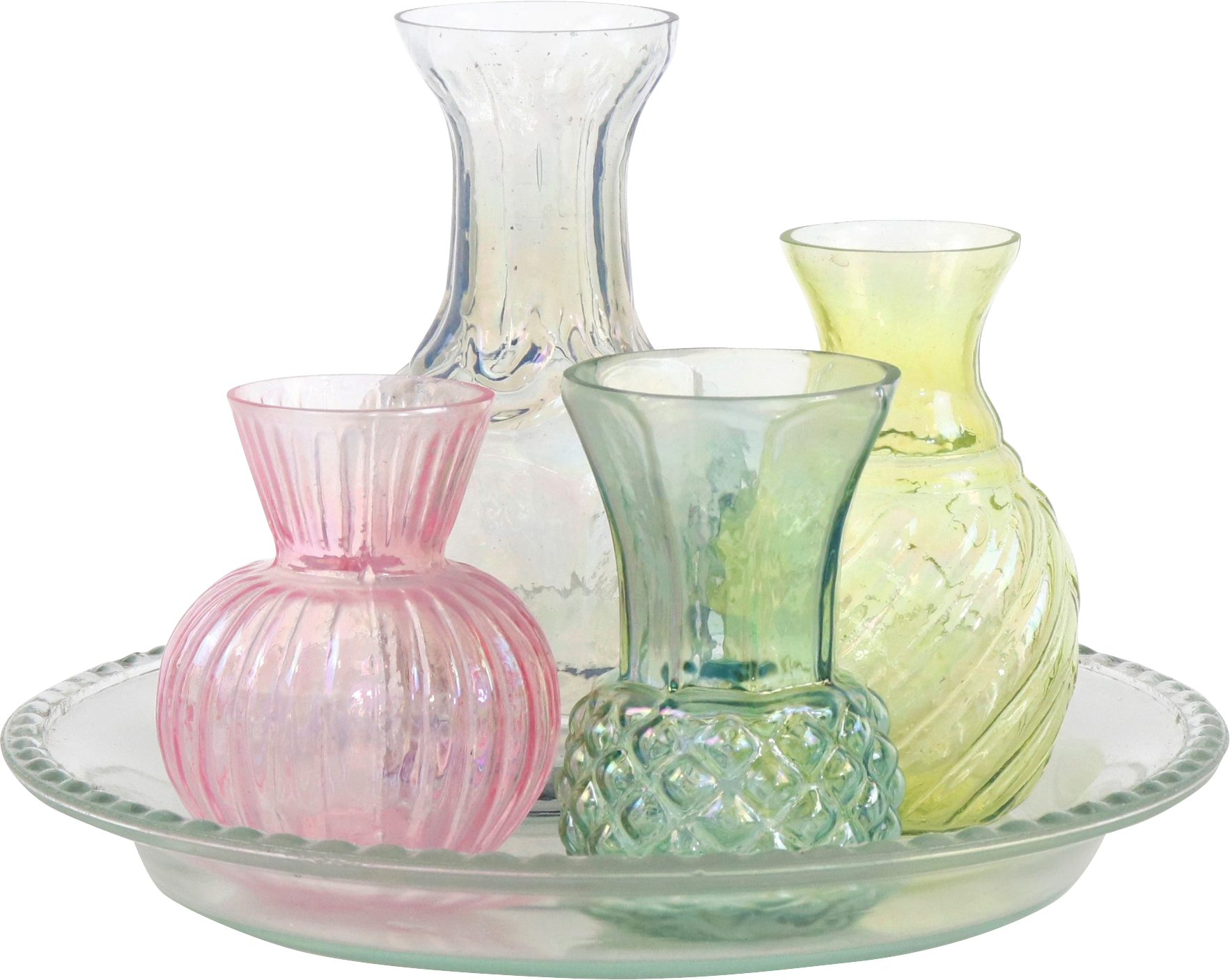 1650 VASE ENSEMBLE POESIE  S/5