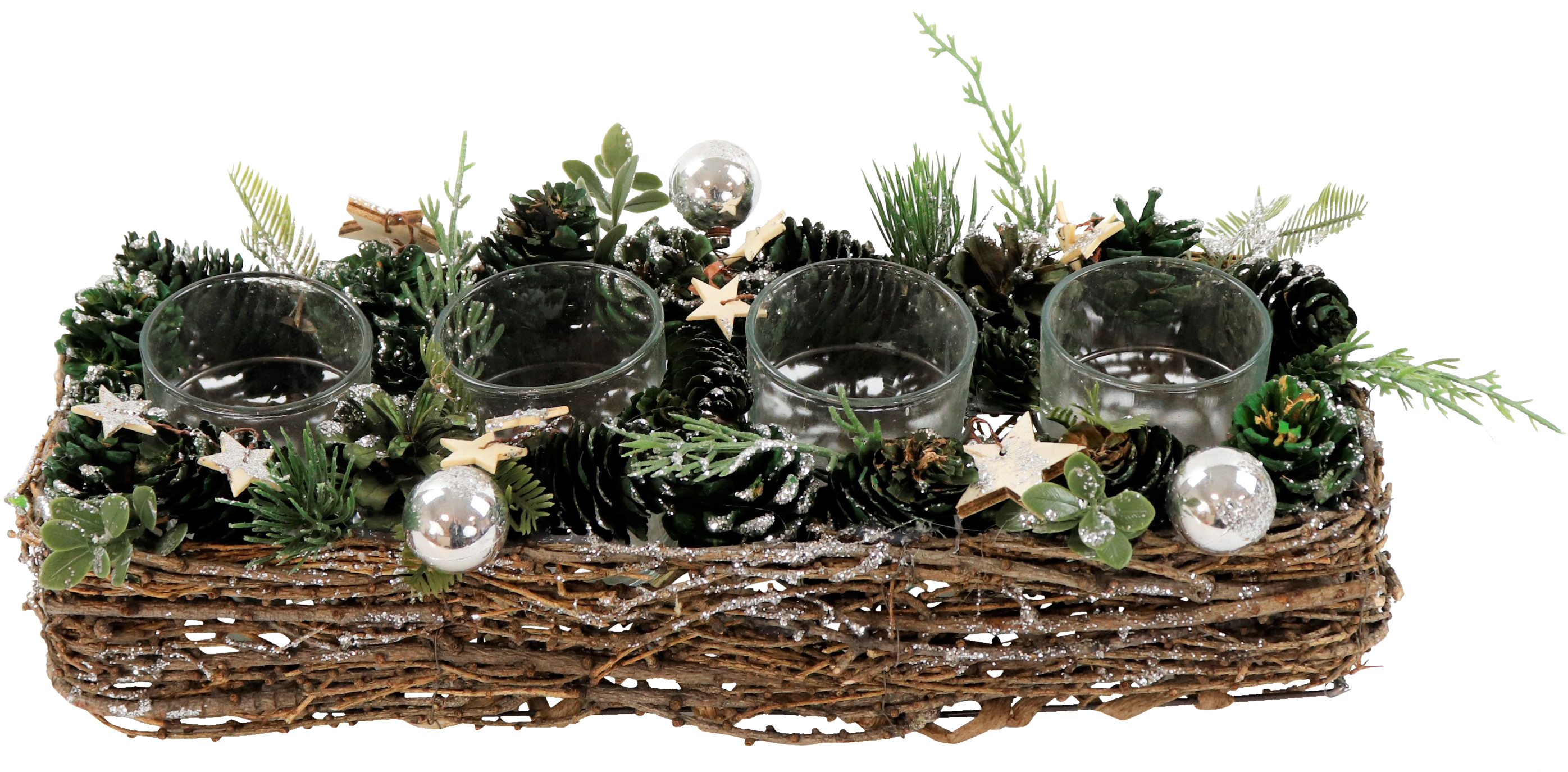 1685 PORTACANDELE  GOLDEN GLOW