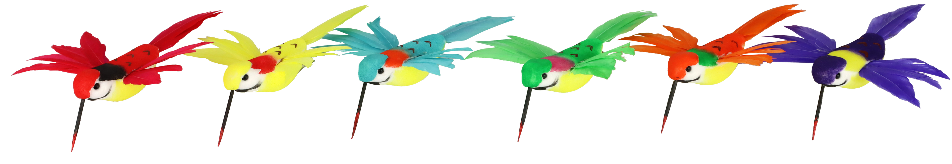 1692 KLAMMERN BEAUTIFUL BIRDS  S/6