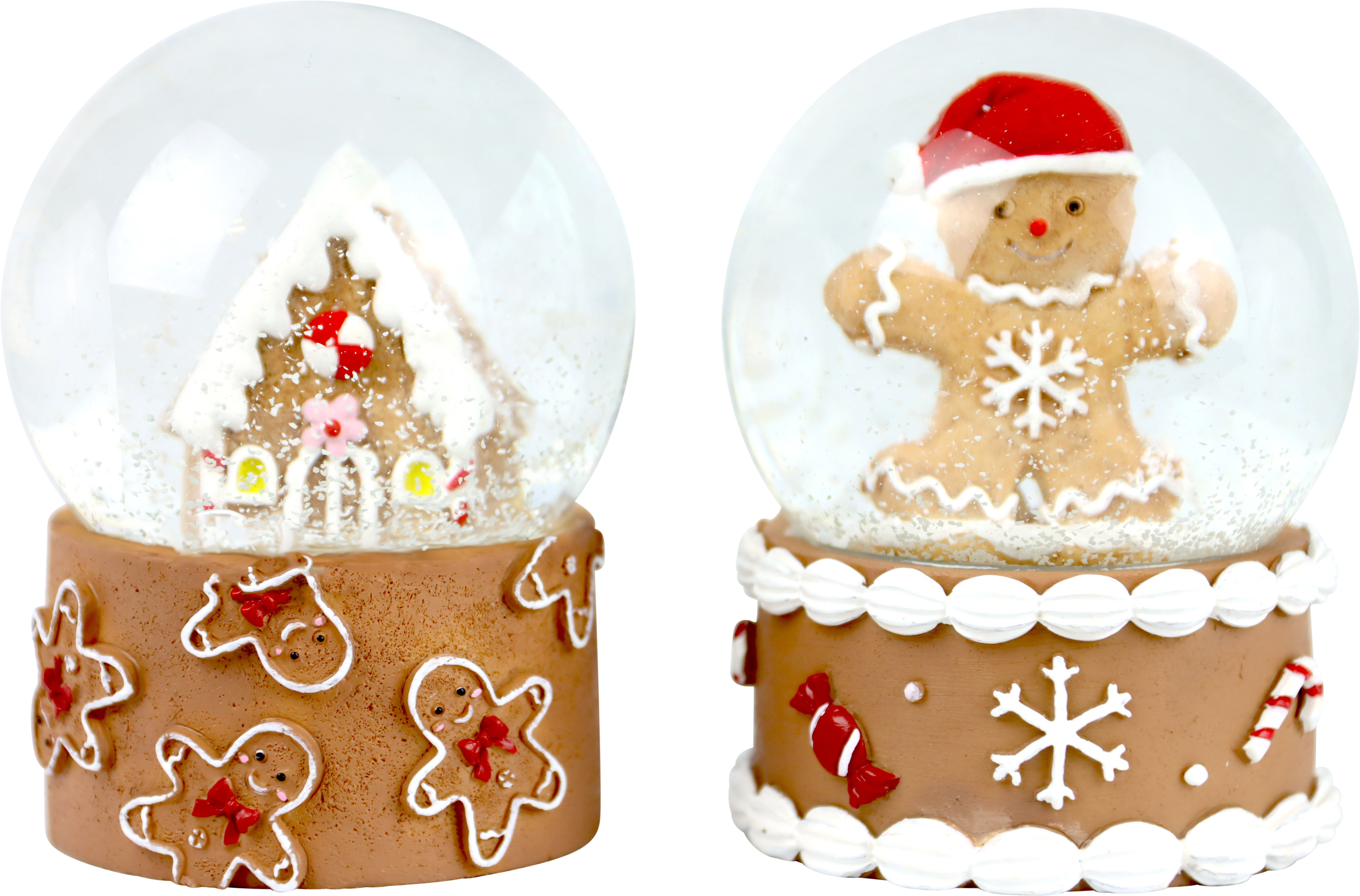 1849 PALLE DI NEVE COOKIE GLOBES  2PZ