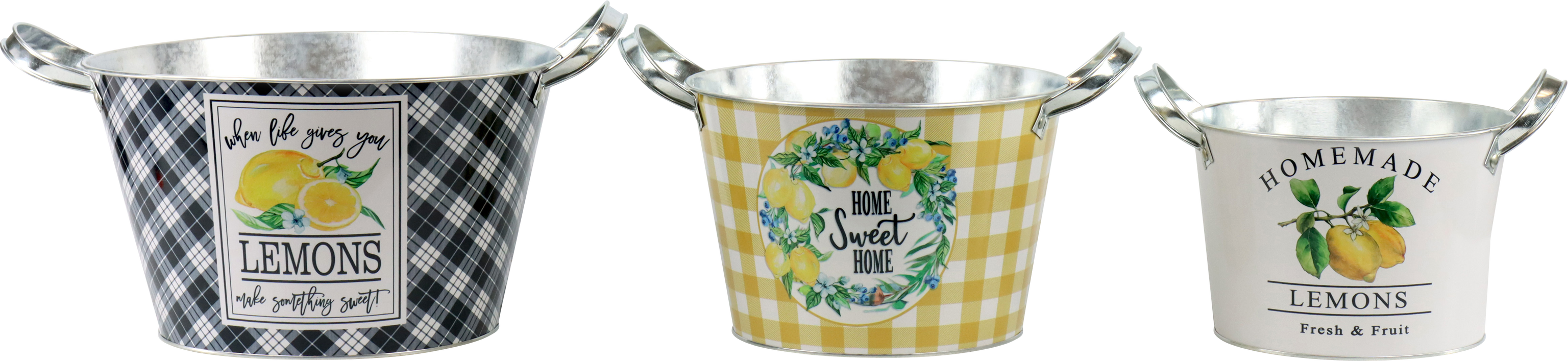 2096 HENKELTÖPFE SWEET LEMON  S/3