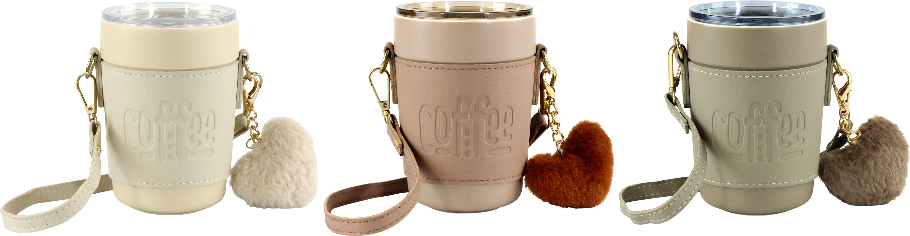 2368 TO-GO-MUG COZY COFFEE  S/3