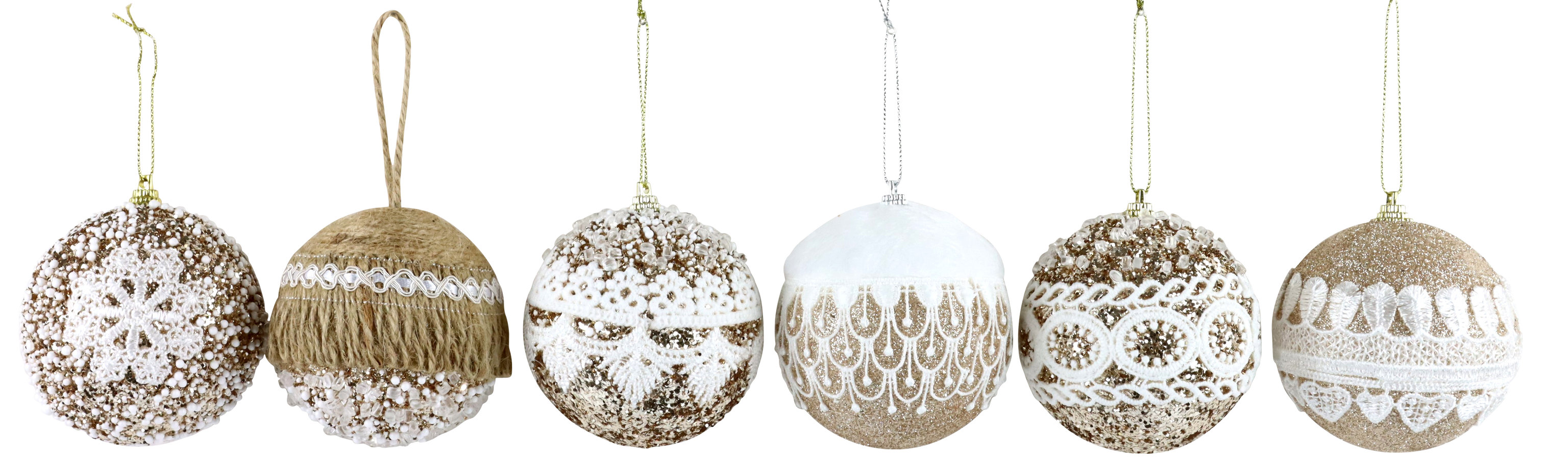 2421 BALLS LACE  S/6