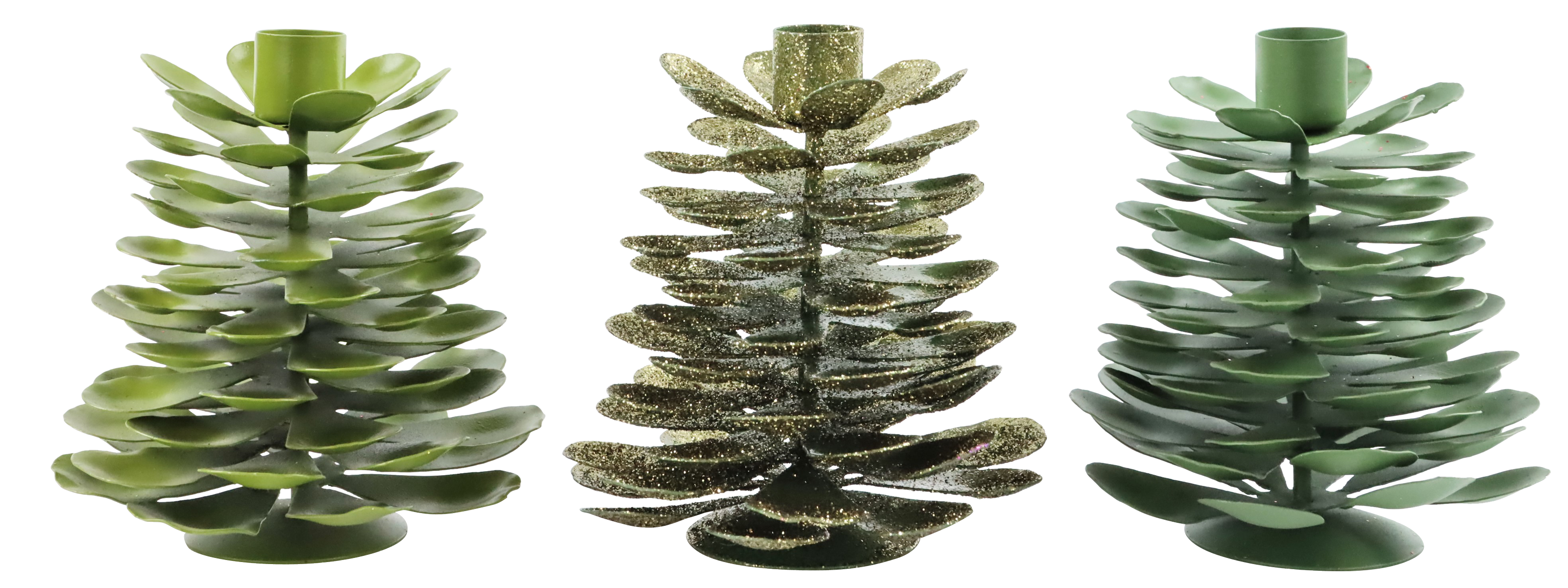 2568 PIGNE PORTACANDELE  PINE  3PZ