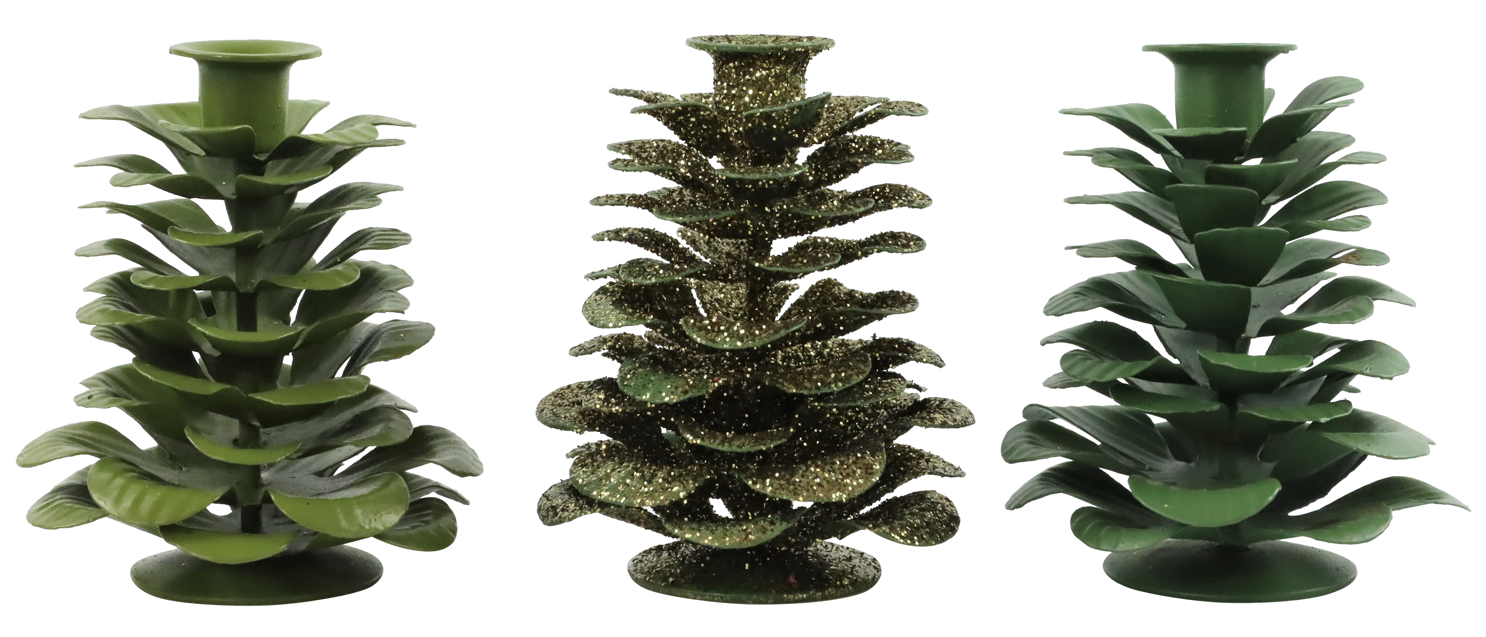 2570 PIGNE PORTACANDELE  PINE  3PZ