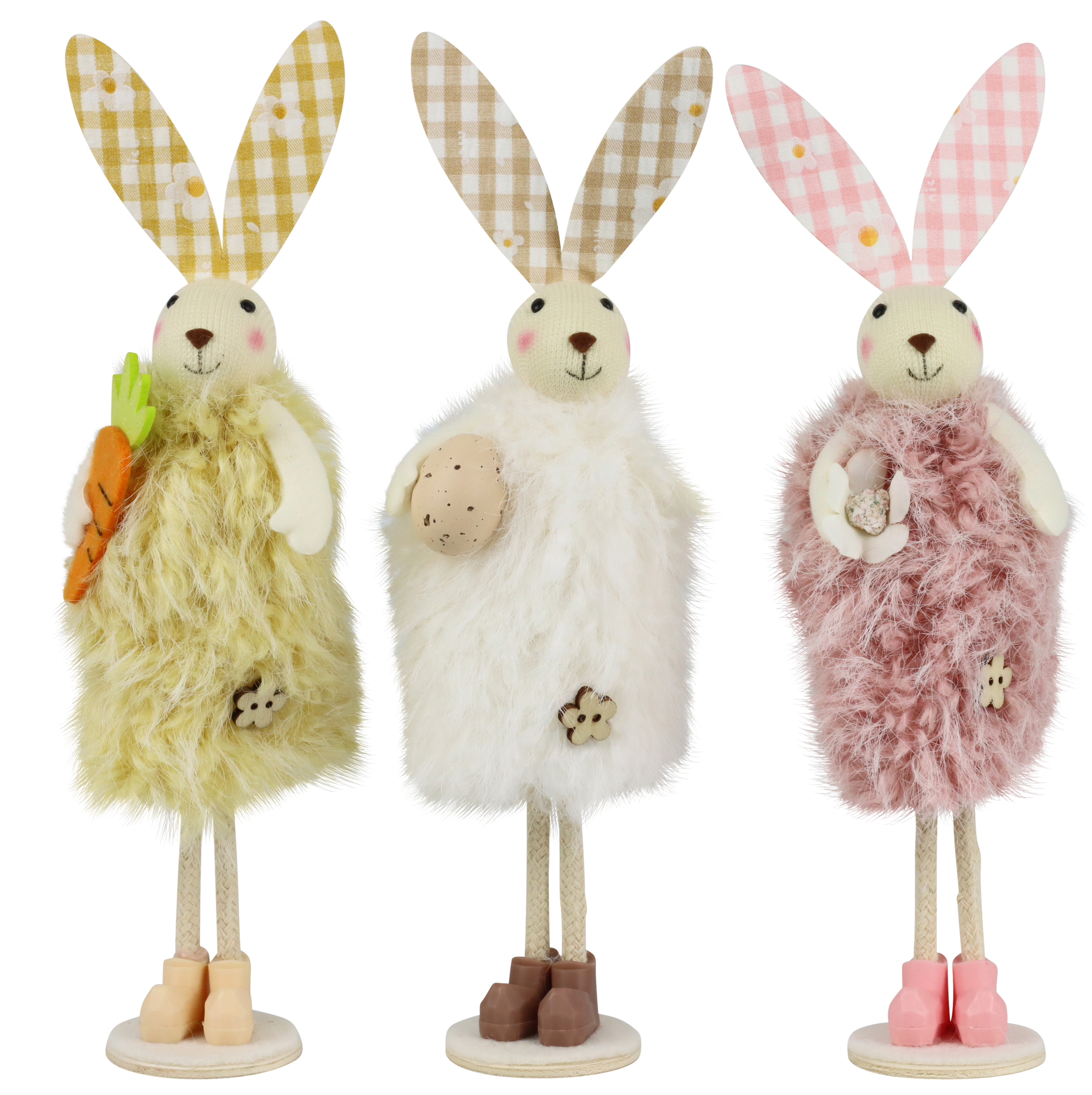 2698 HASENFIGUREN COSY EASTER  S/3