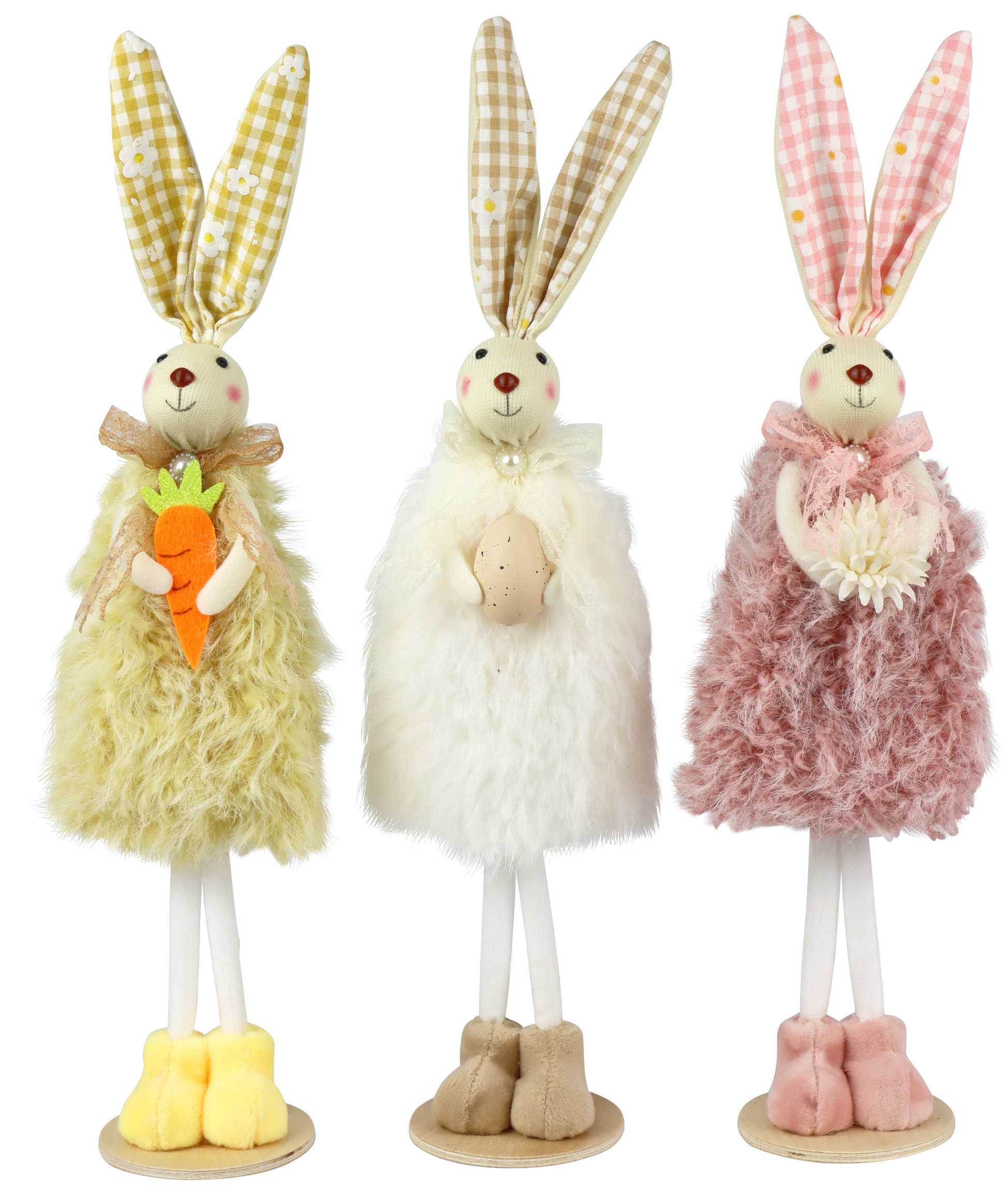 2699 HASENFIGUREN COSY EASTER  S/3