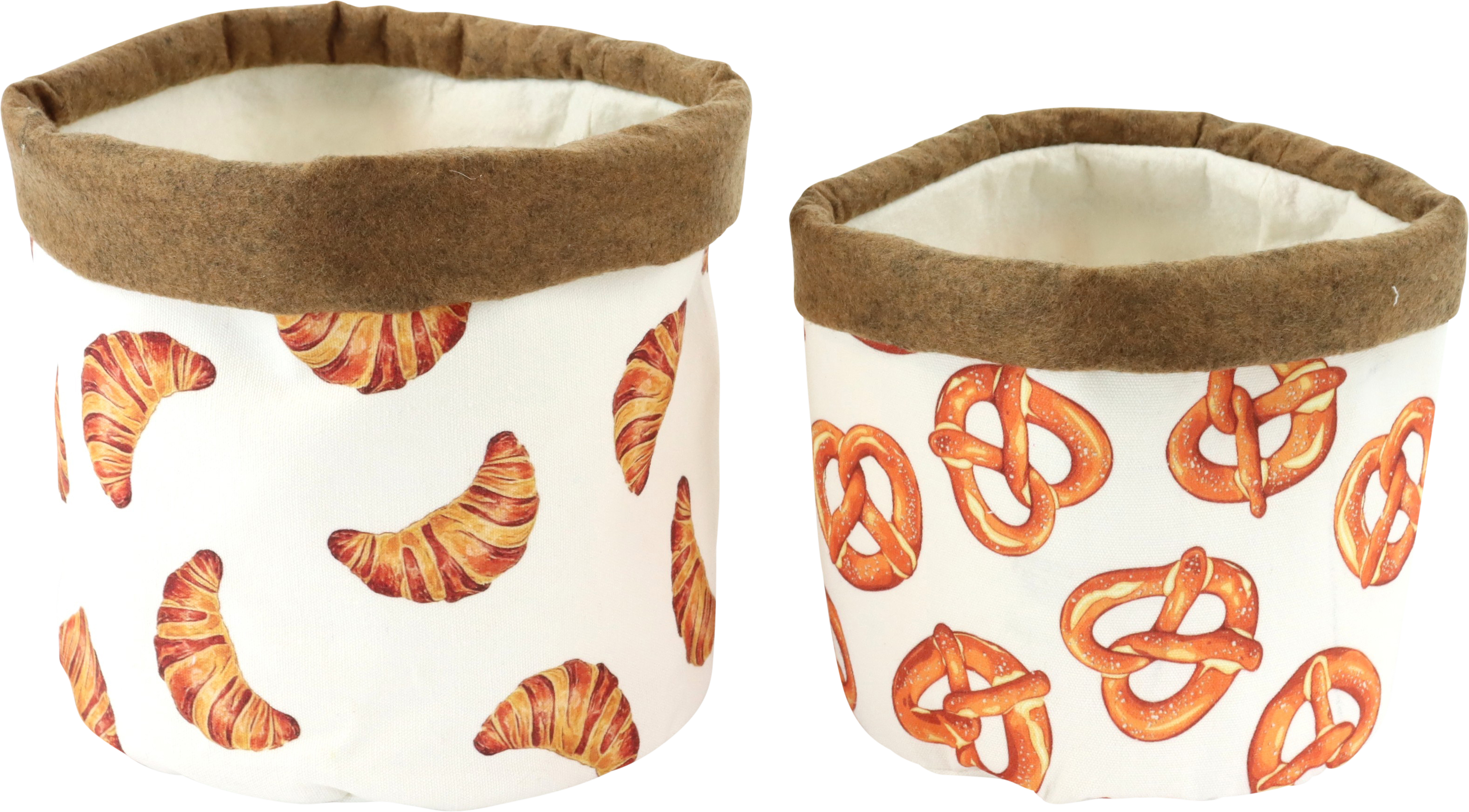 2772 FABRICBASKETS BREAKFAST CLUB  S/2