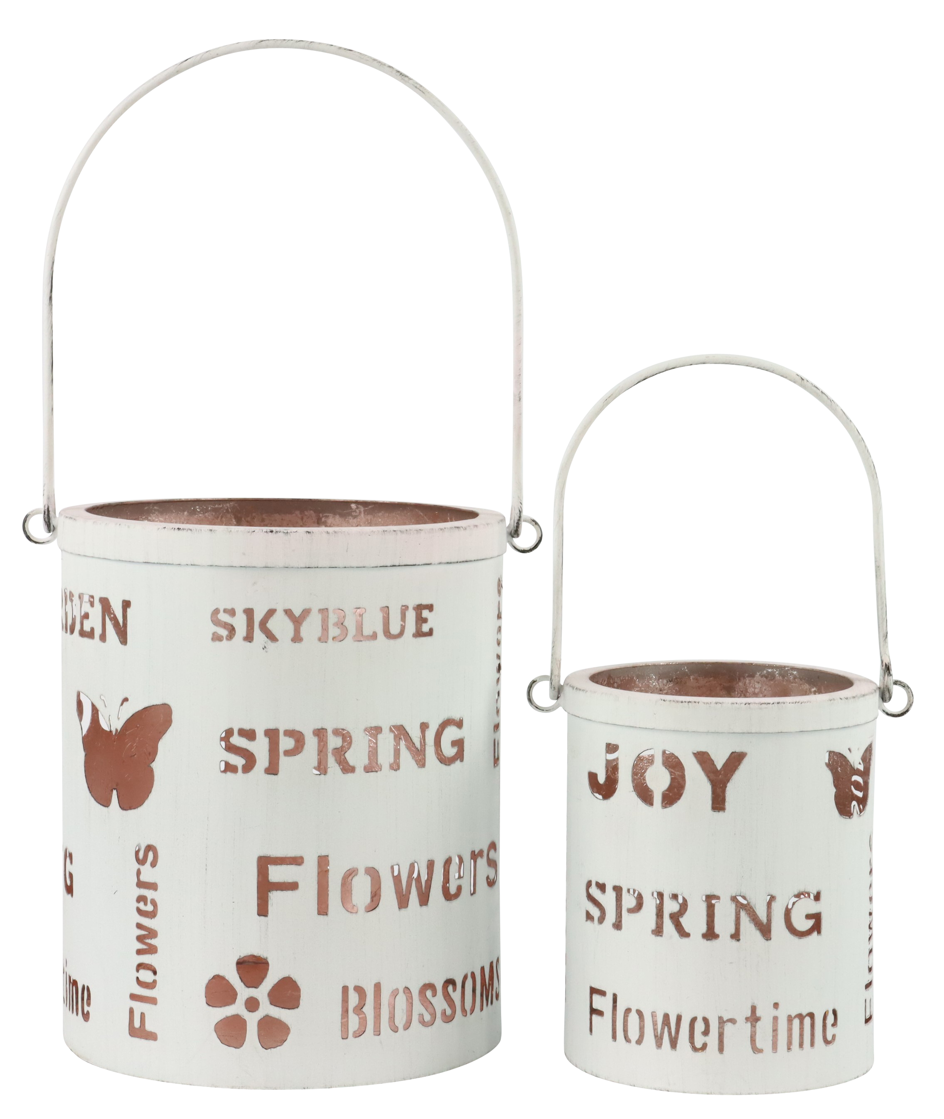 2811 LANTERNE FLOWERS  2PZ