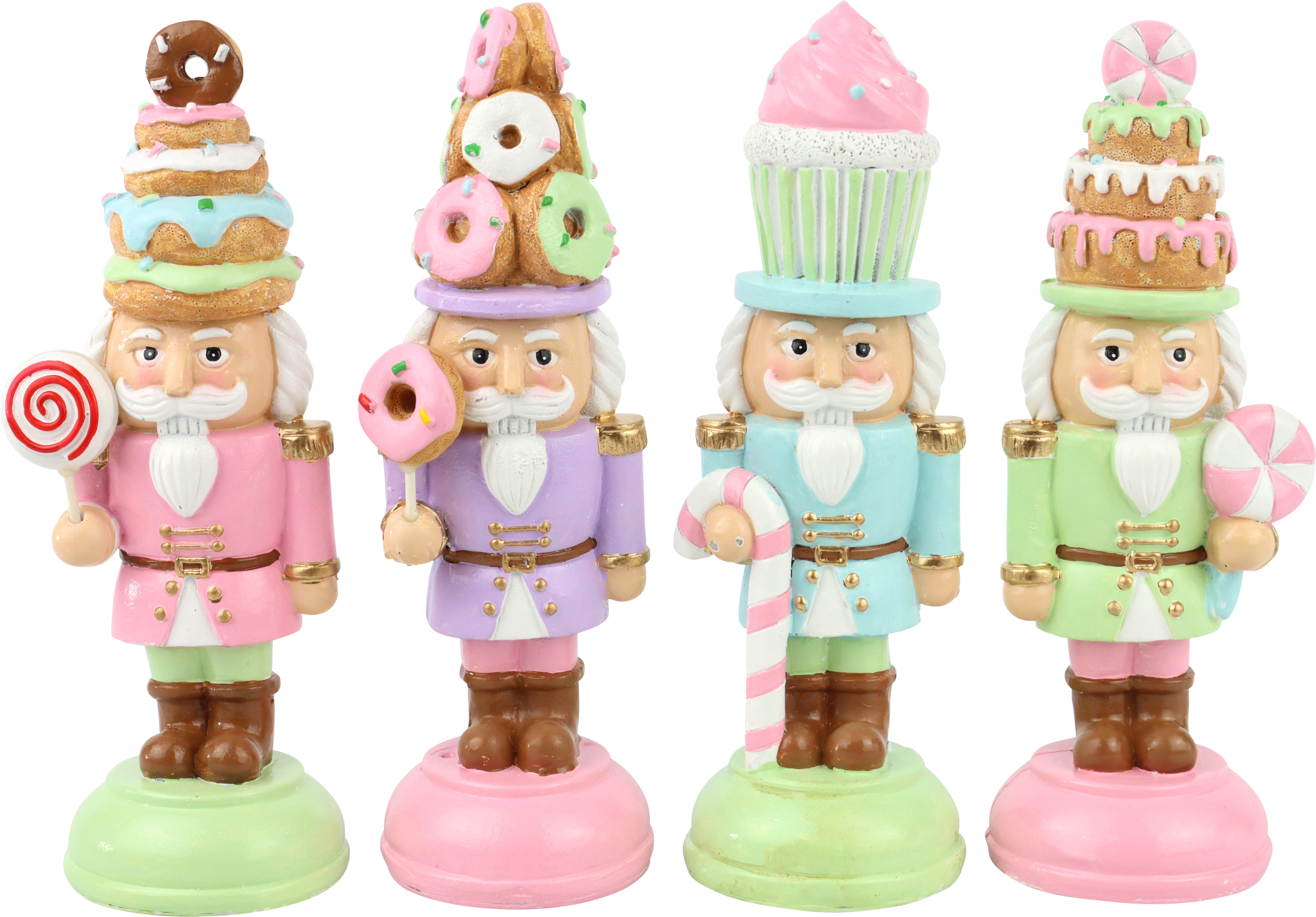 2863 NUTCRACKER CANDY XMAS  4PZ