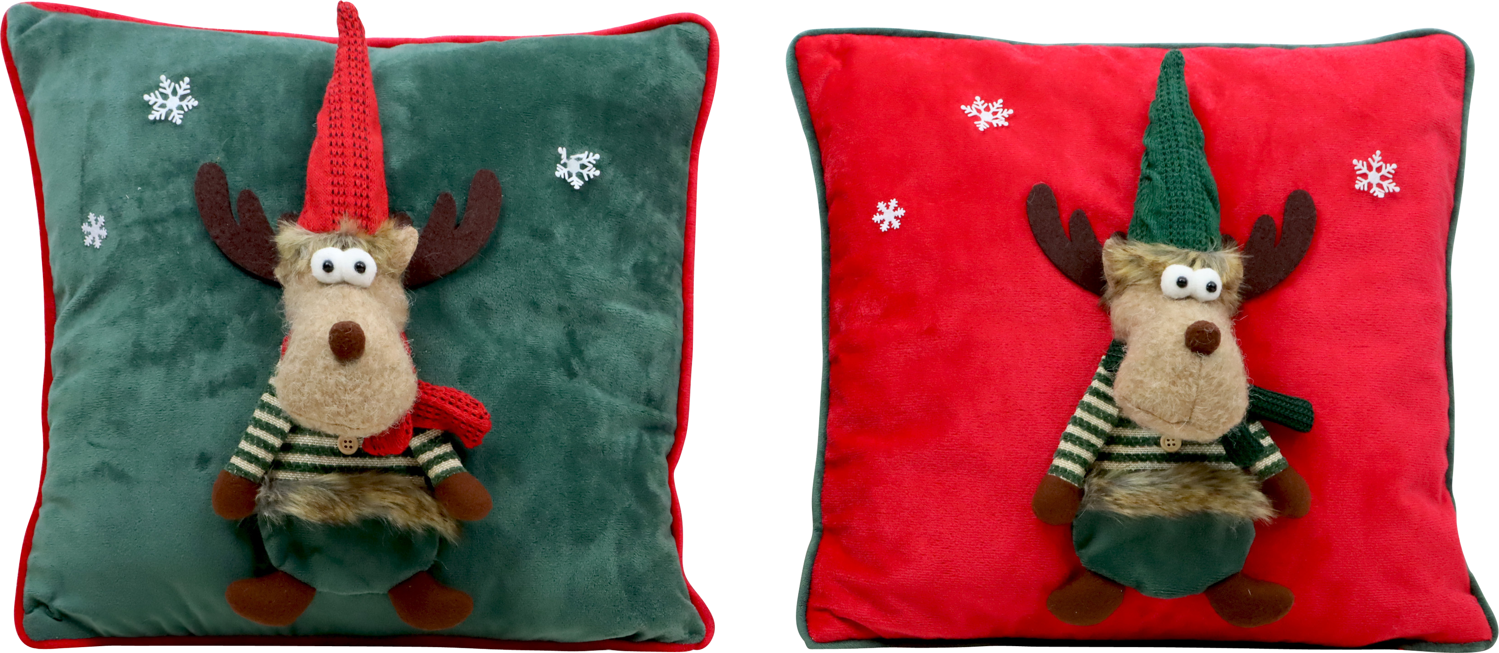 2879 PILLOWCOVER JOLLY MOOSE 40x40 S/2