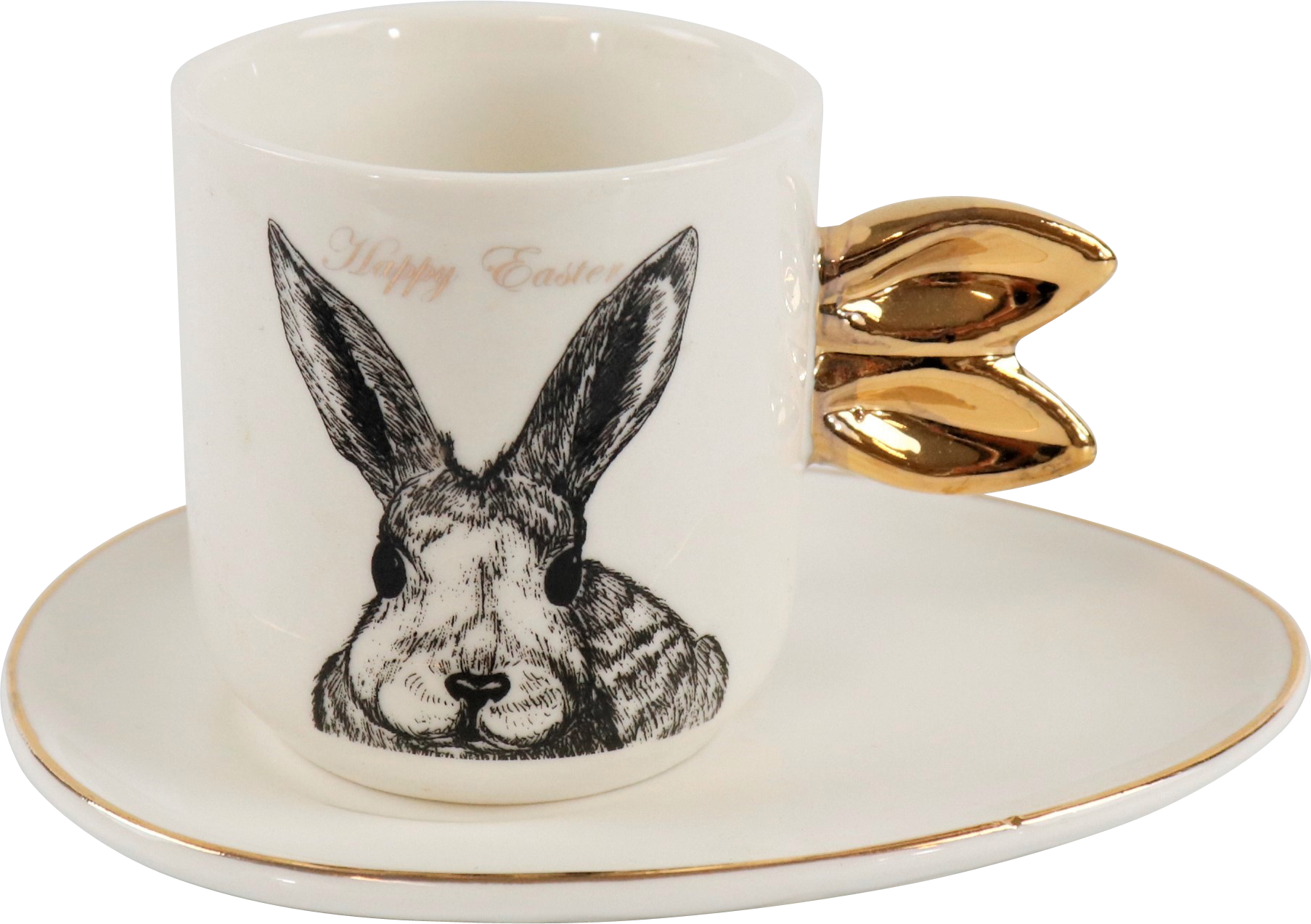2884 ESPRESSOTASSE M.T BLACK BUNNY