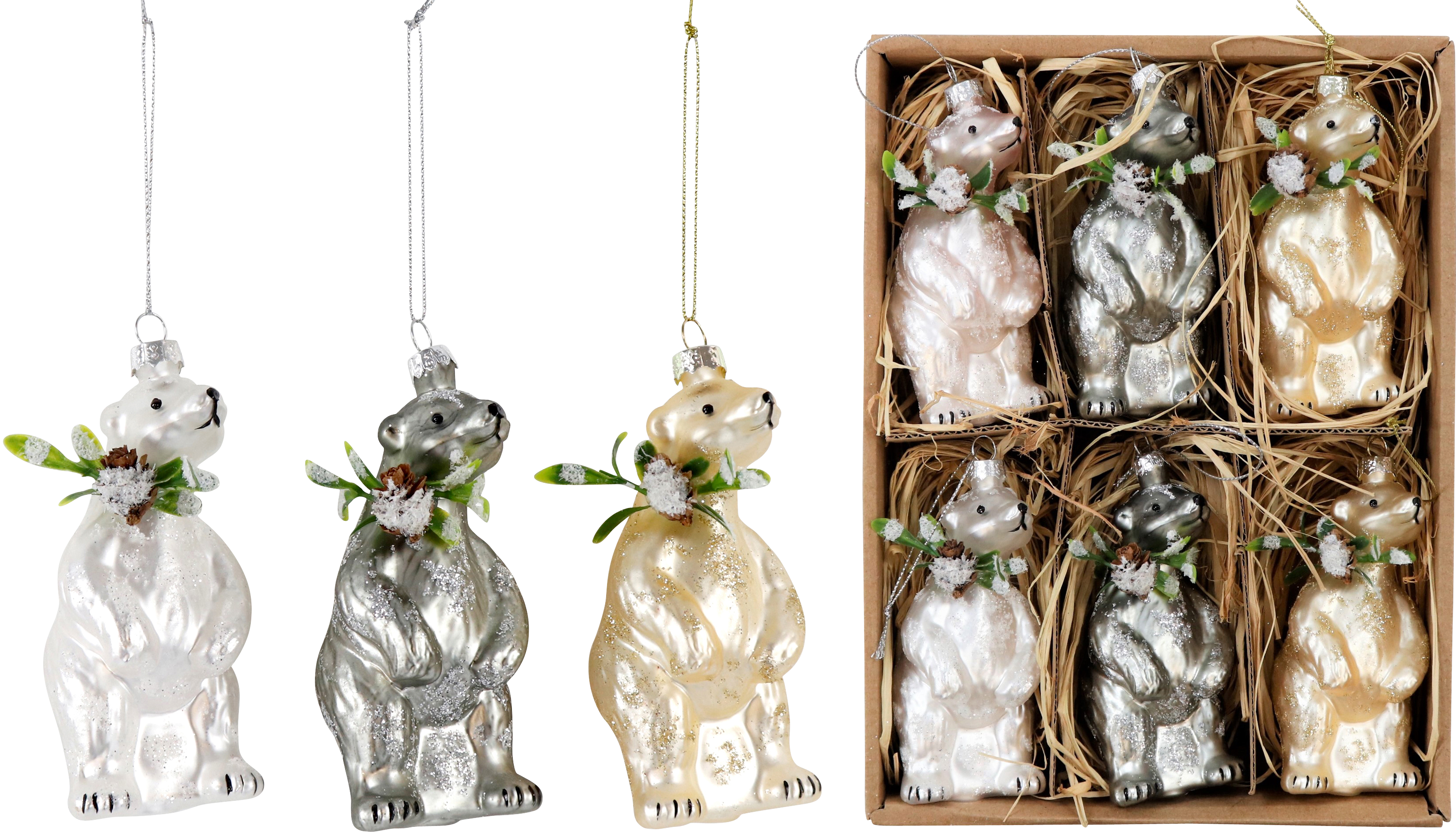 3118 VINTAGE-BOX BÄREN  S/6