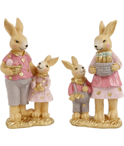 3289 FIGURES BUSY RABBITS  S/2