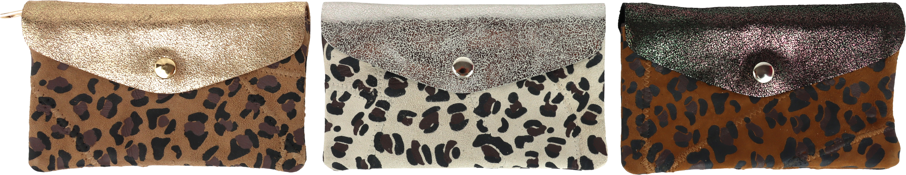 3298 LEDERTÄSCHCHEN LEO GLAM   S/3