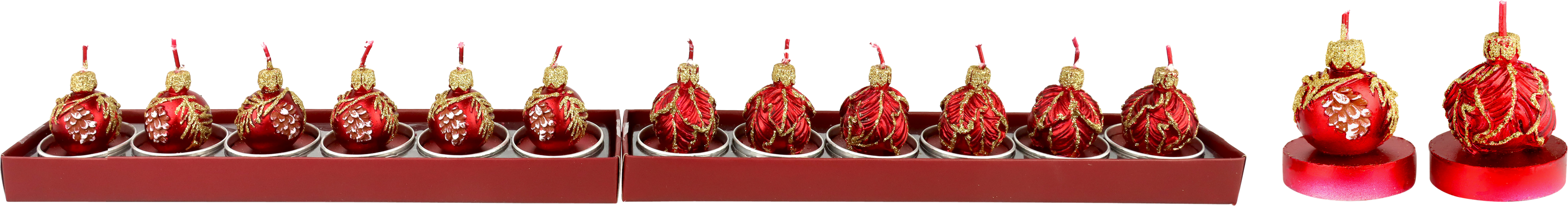 3401 TENDINE GLANZKUGELN  12PZ