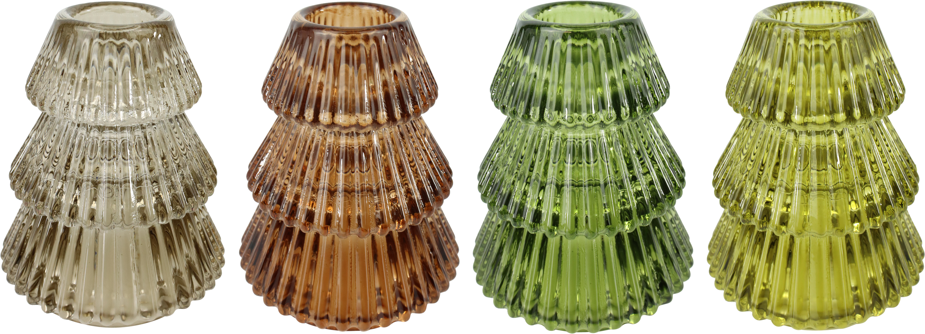 3422 CANDLE HOLDER TREE  S/4