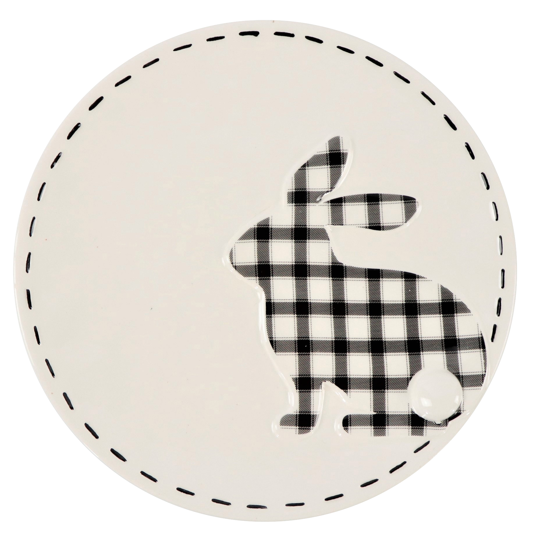 3612 PIATTO  BLACK BUNNY