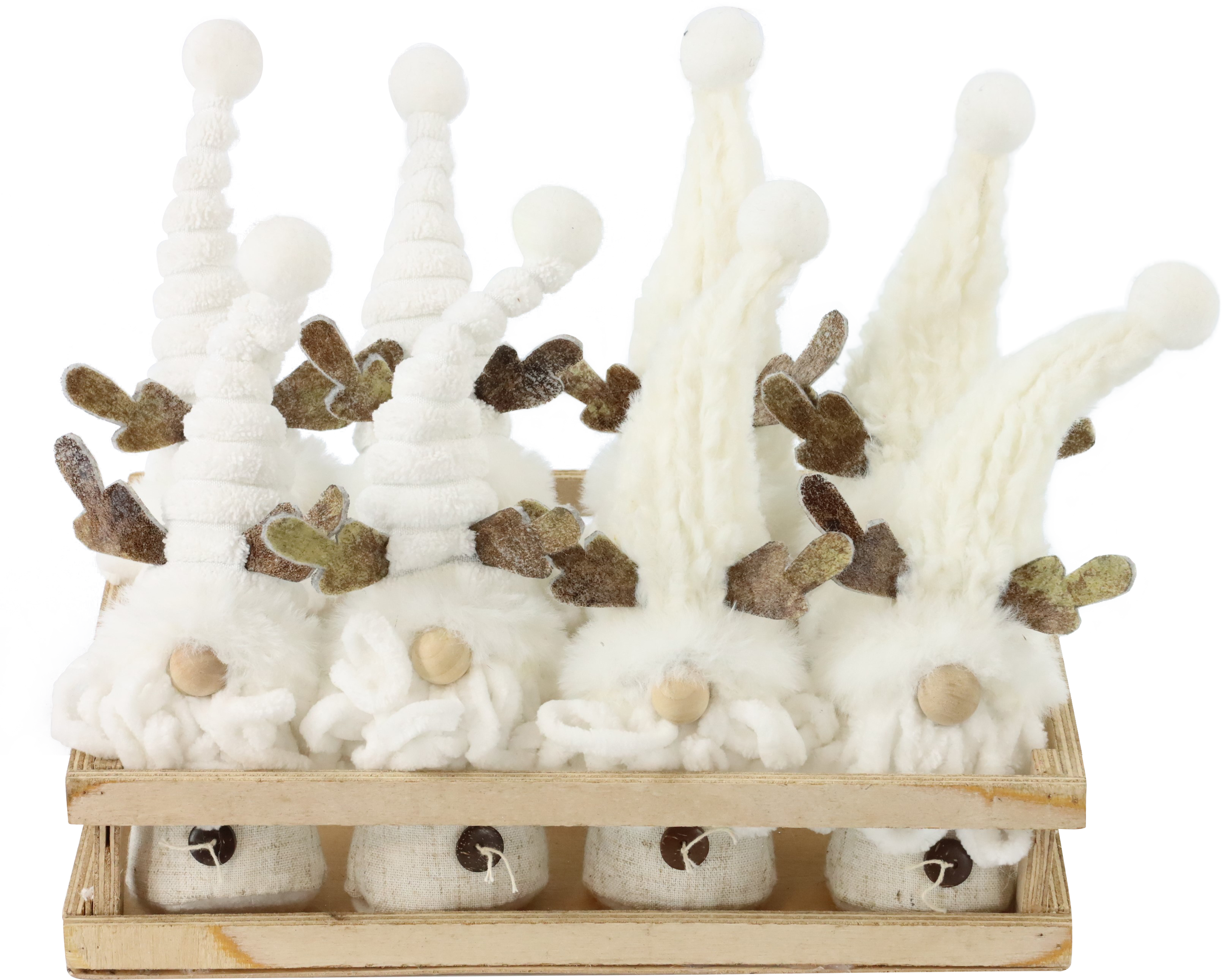 3651 ELFI BABBO NATALE IN BOX 8PZ