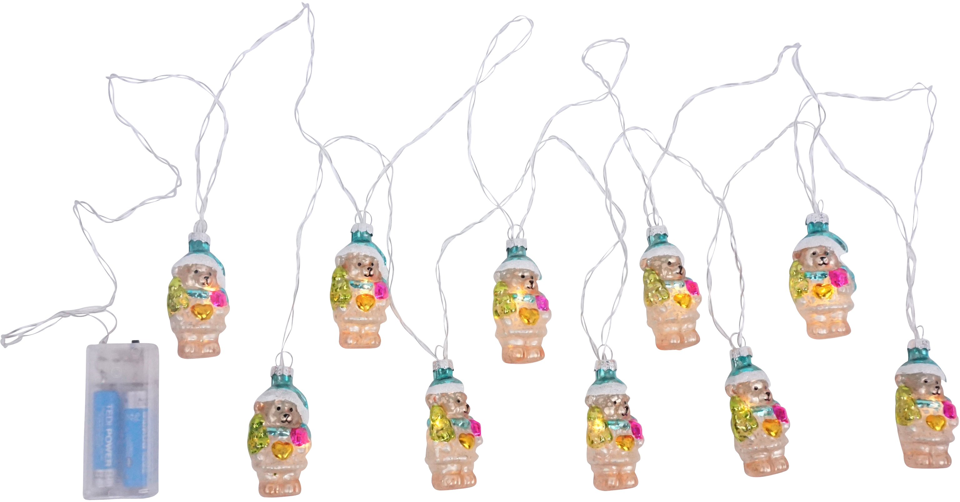 3785 LED-GIRLANDA  ORSI DI NATALE