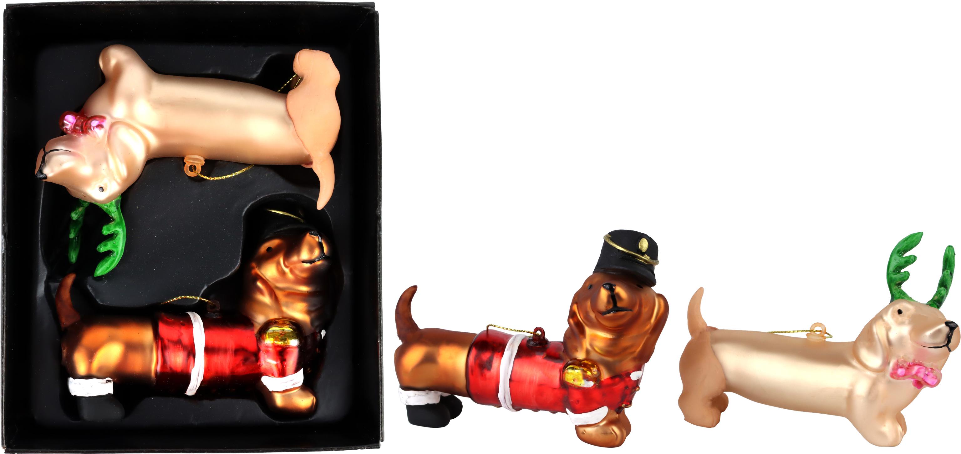 3857 GIOIELLI IN  WEIHNACHTSDACKEL  2PZ