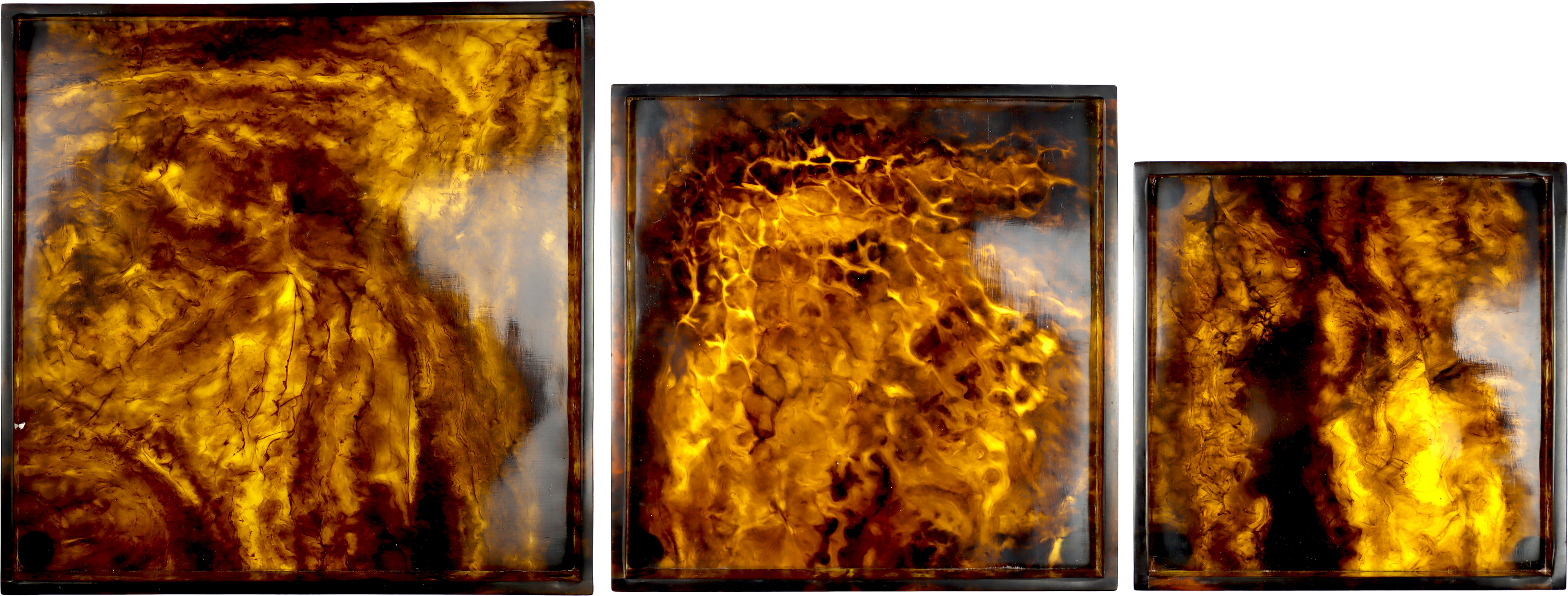 3877 VASSOI OMBRÉ  3PZ