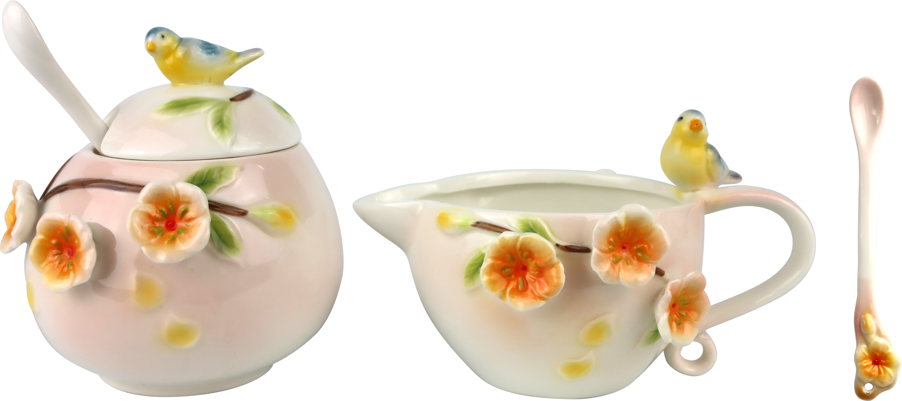 4222 MILCH&amp;ZUCKER BLOSSOM DELIGHT  S/2