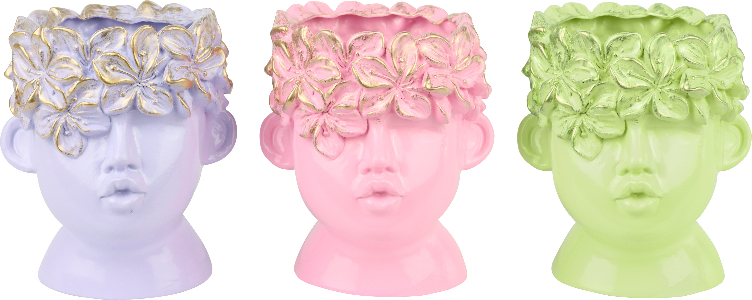 4263 OGGETTI DA PIANTARE FLORA  3PZ