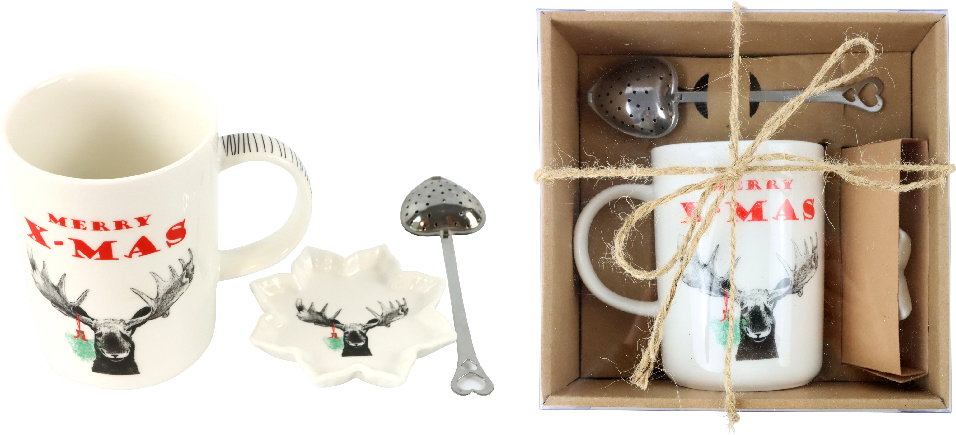 4347 GESCHENK-SET FUNNY MOOSE  S/3