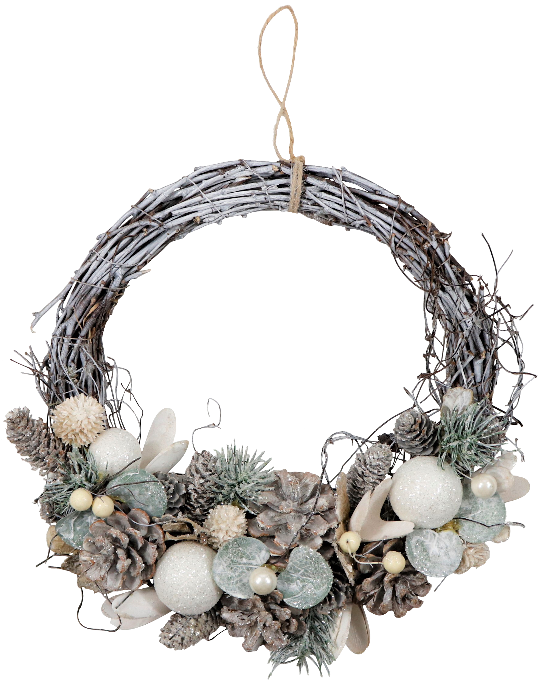 4556 WREATH SILVETTA