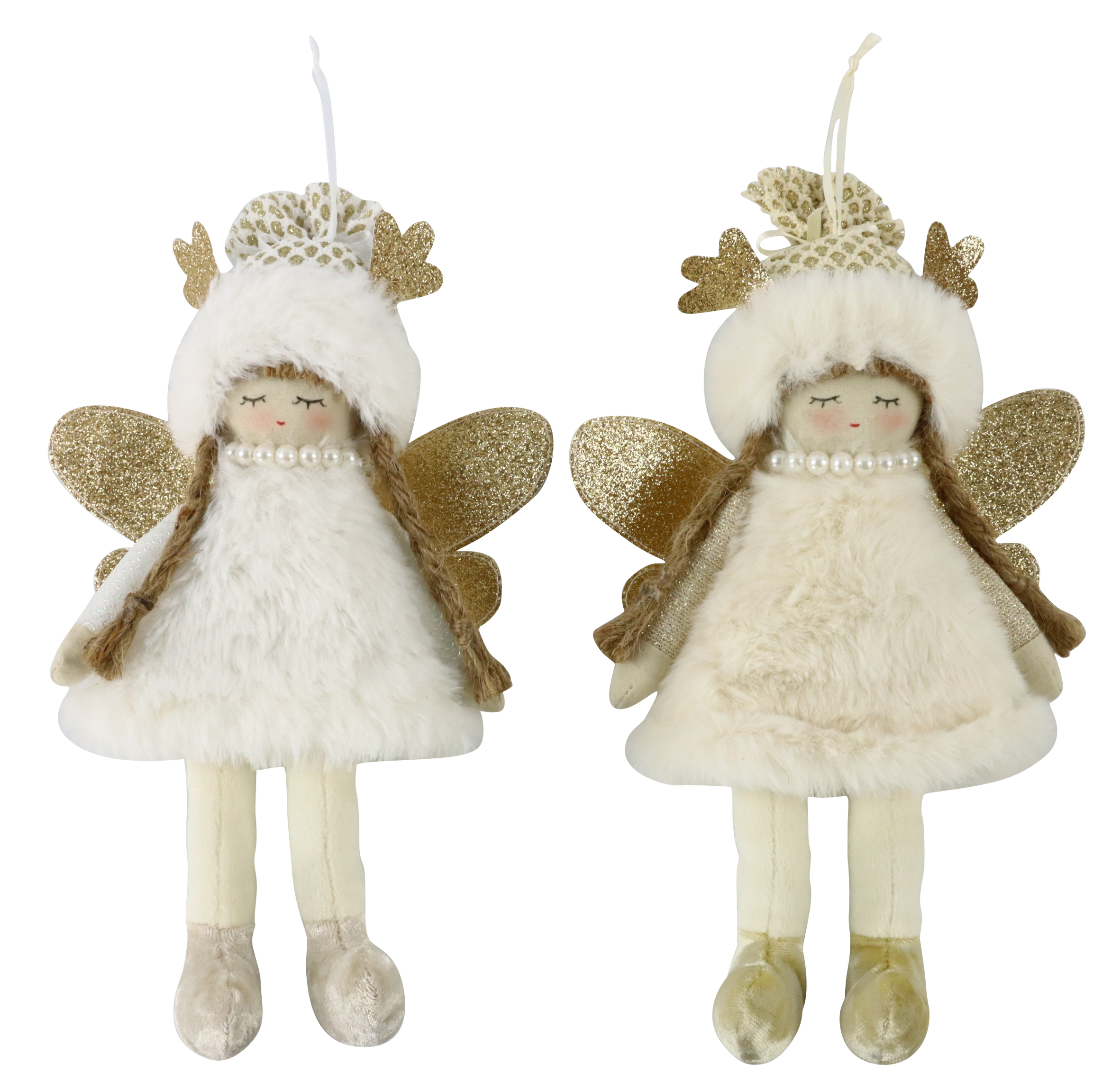 4606 ENGEL SNOW WHITE  S/2