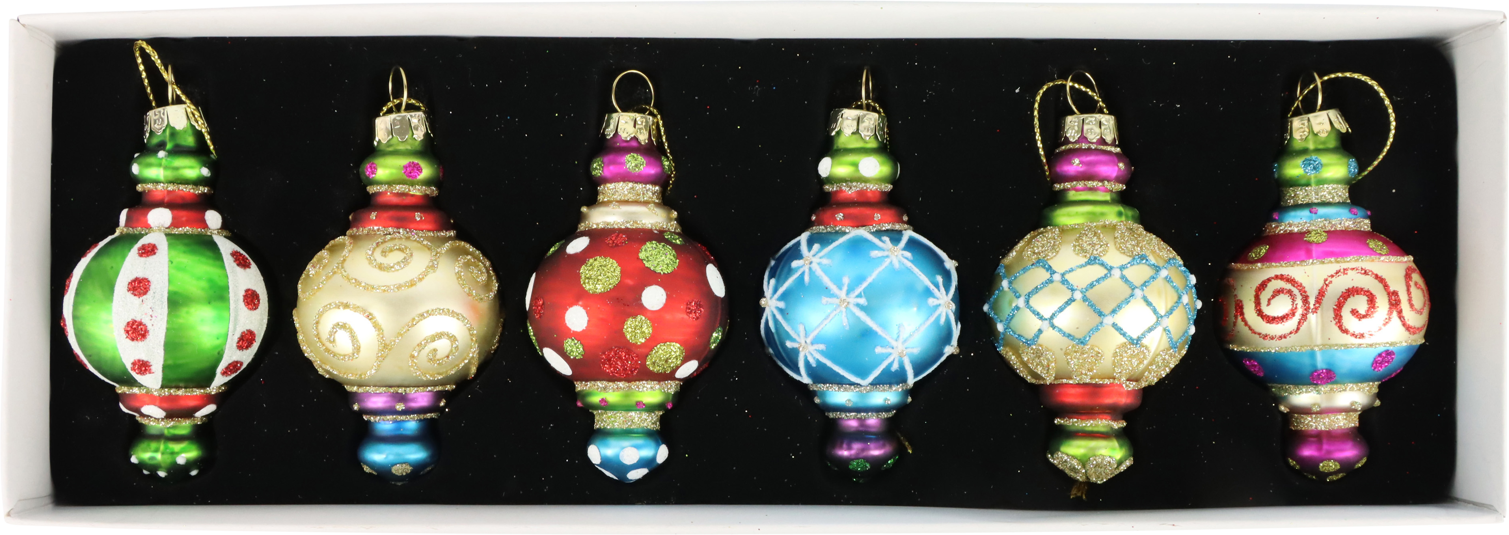 4636 GIOIELLI VETRO PETERSBURG  6PZ