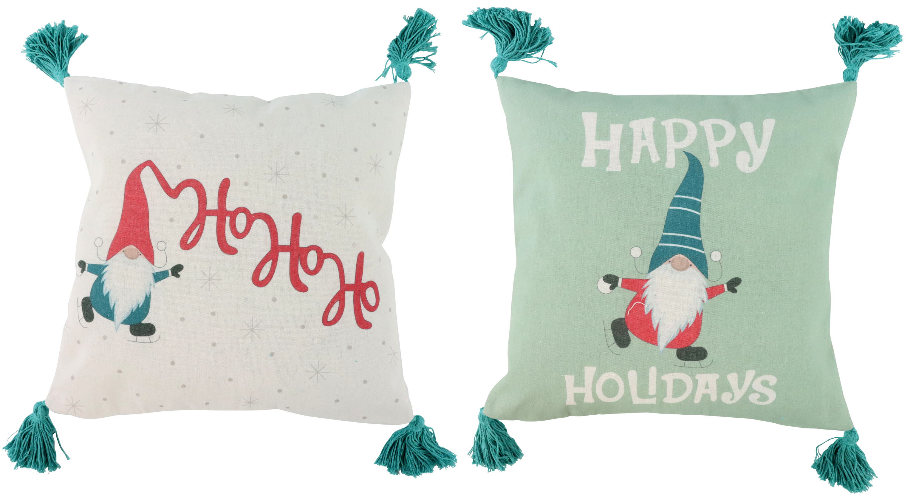 4737 CUSH. COVER MERRY XMAS  40x40 S/2