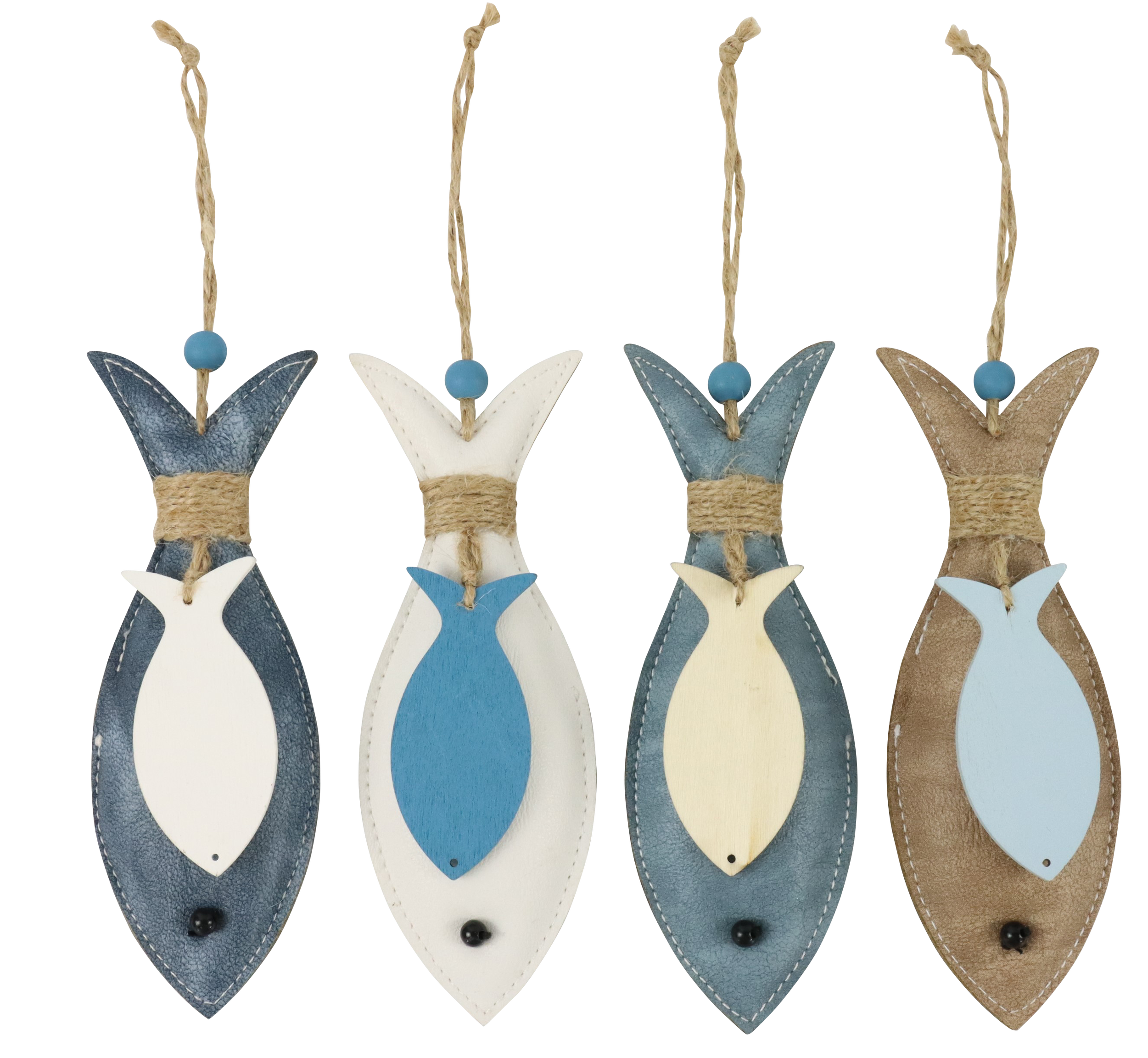 4752 LEDERHÄNGER FISCHE  S/4