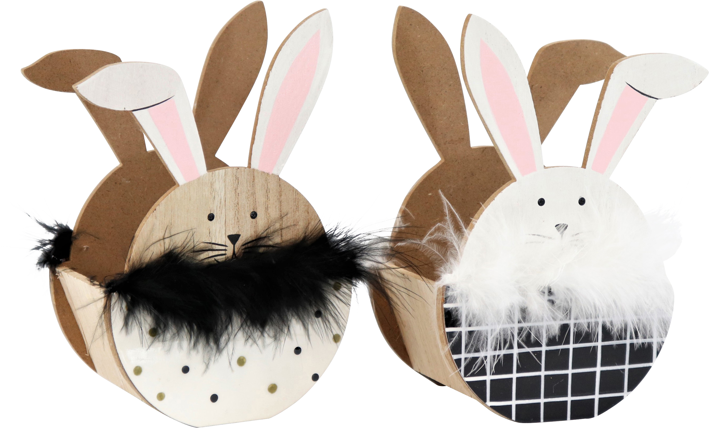 4825 CONTENITORI CONIGLI  CHESS  2PZ