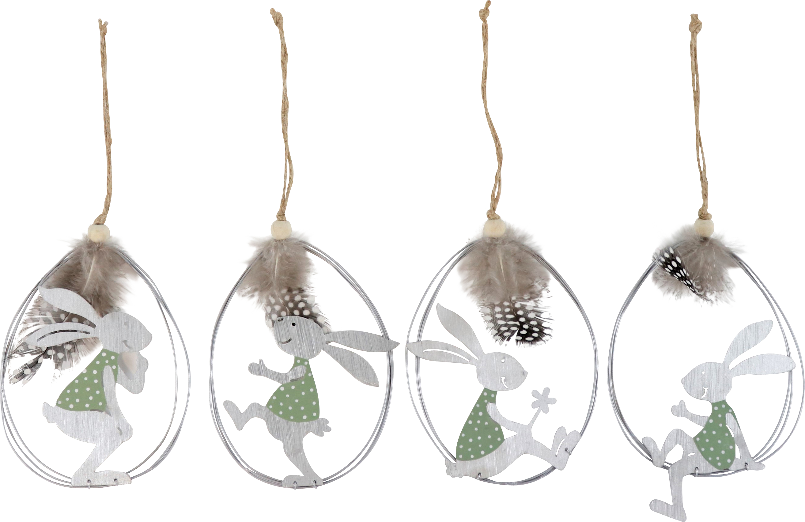 4827 PENDAGLI  FUNNY RABBITS  4PZ