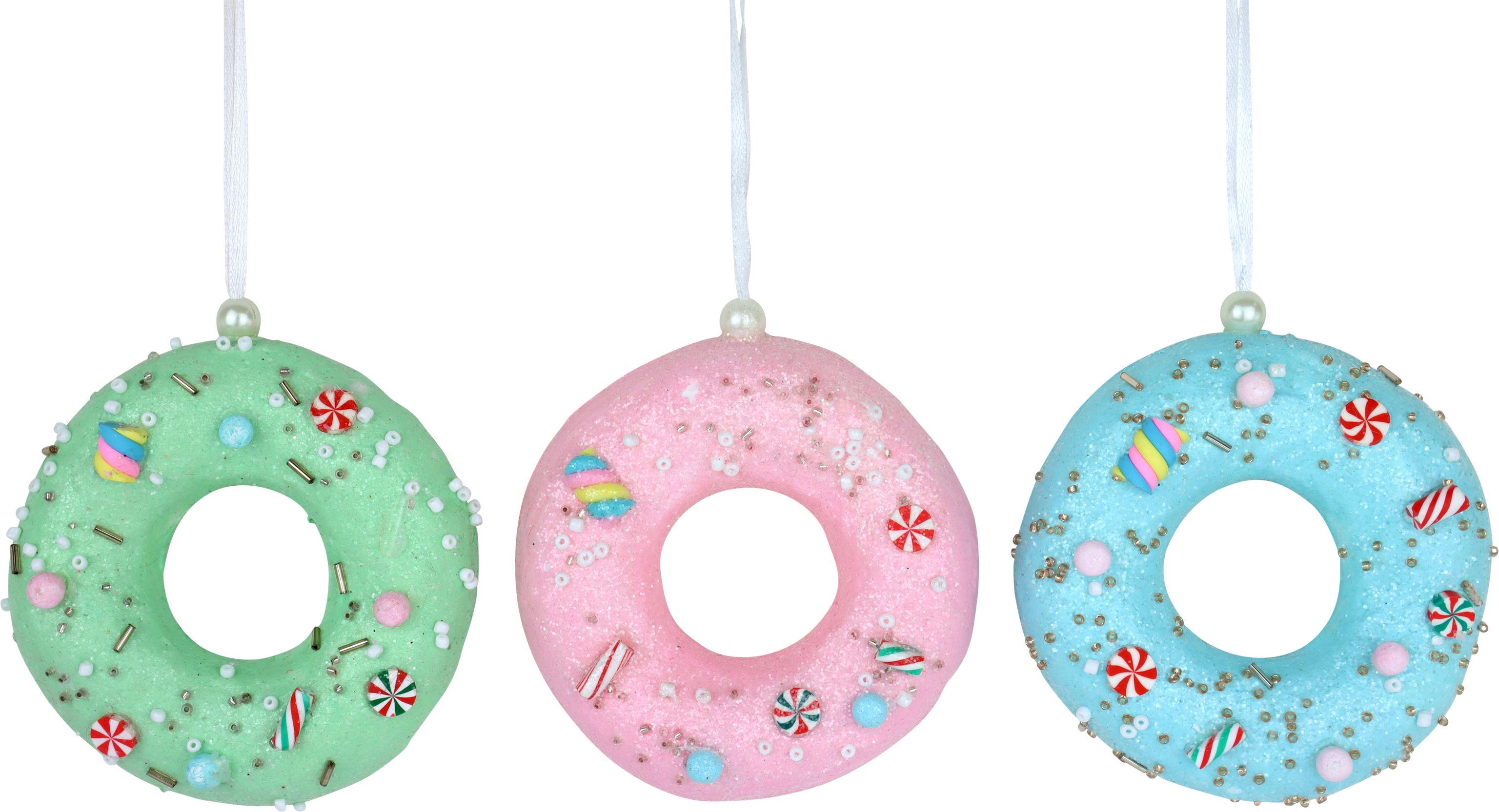 4983 DONUTS DECO CANDY XMAS  3PZ