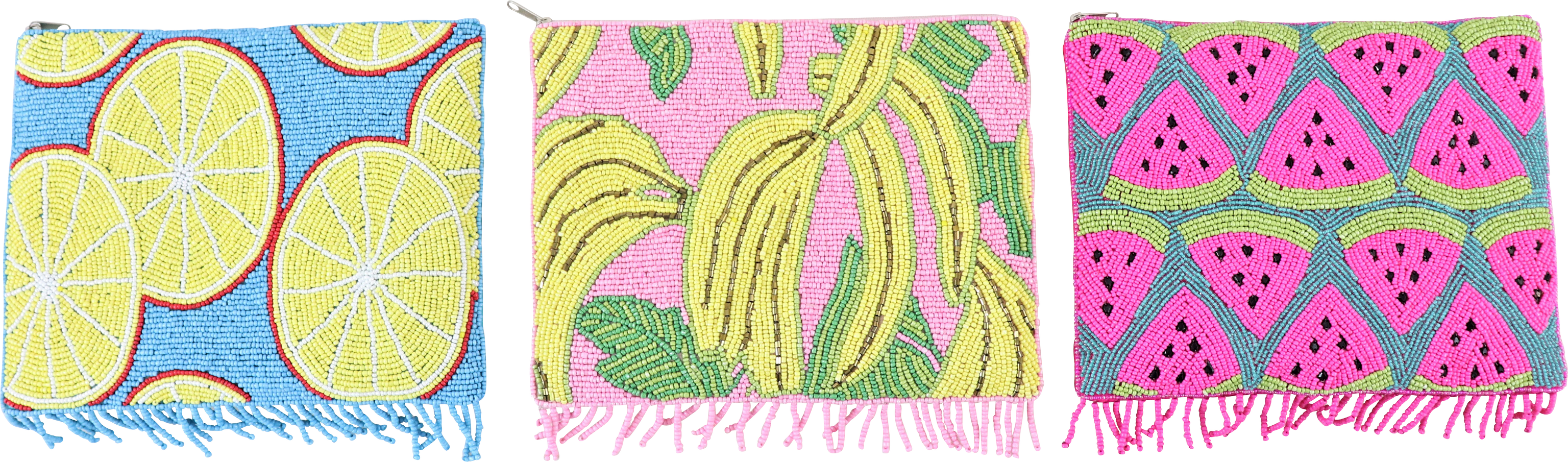 5326 PERLENCLUTCH FRUITS  S/3