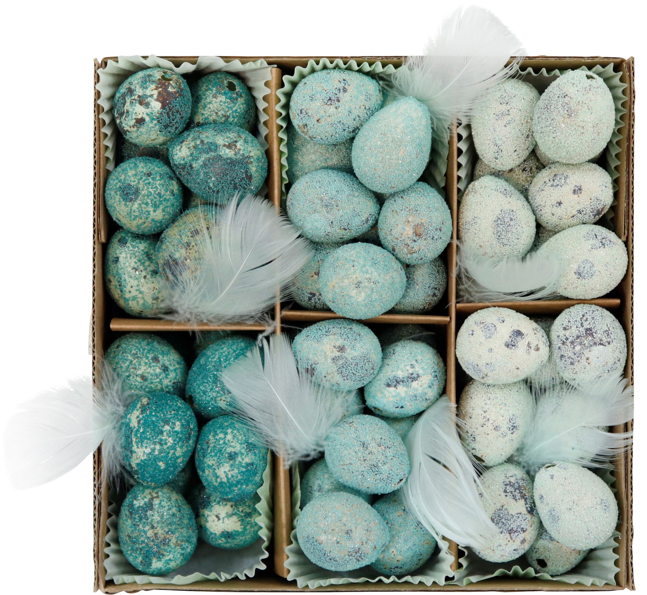 5412 UOVA QUAGLIA  EMERALDGREEN  60PZ