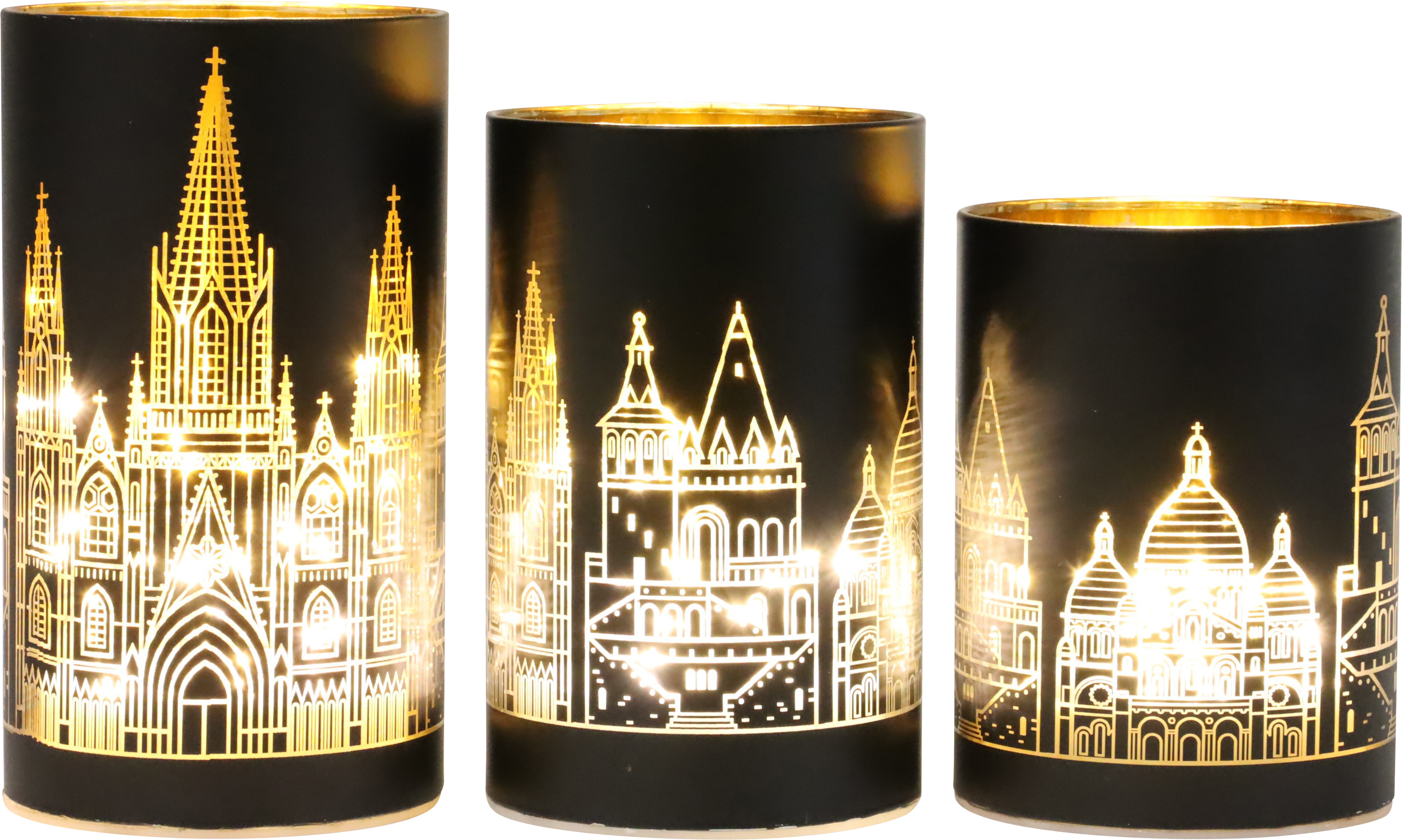 5431 LED-LIGHT CITY  S/3