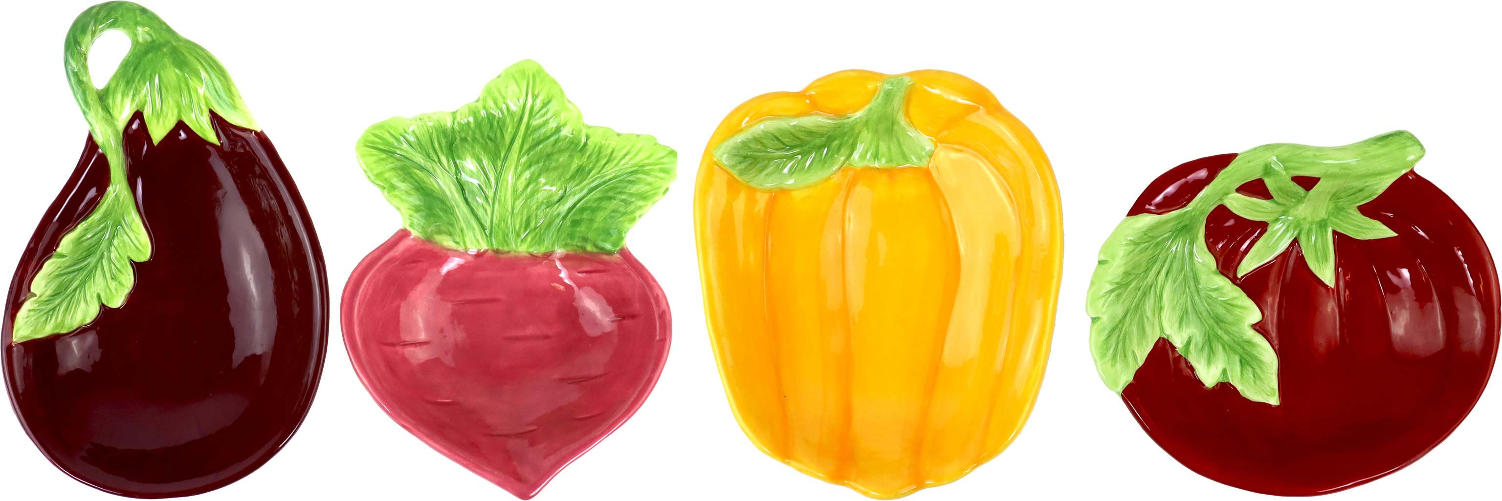 5474 CIOTOLE IN CERAMICA VEGGIE  4PZ