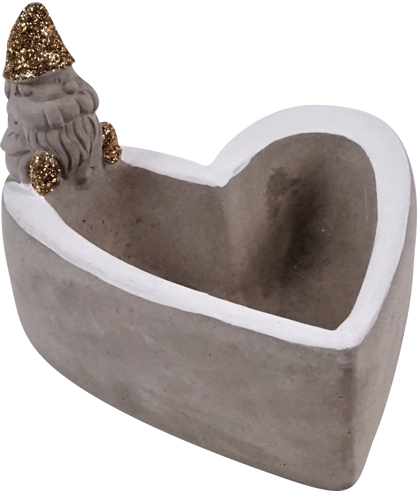 5524 HEARTBOWL SANTA CLAUS