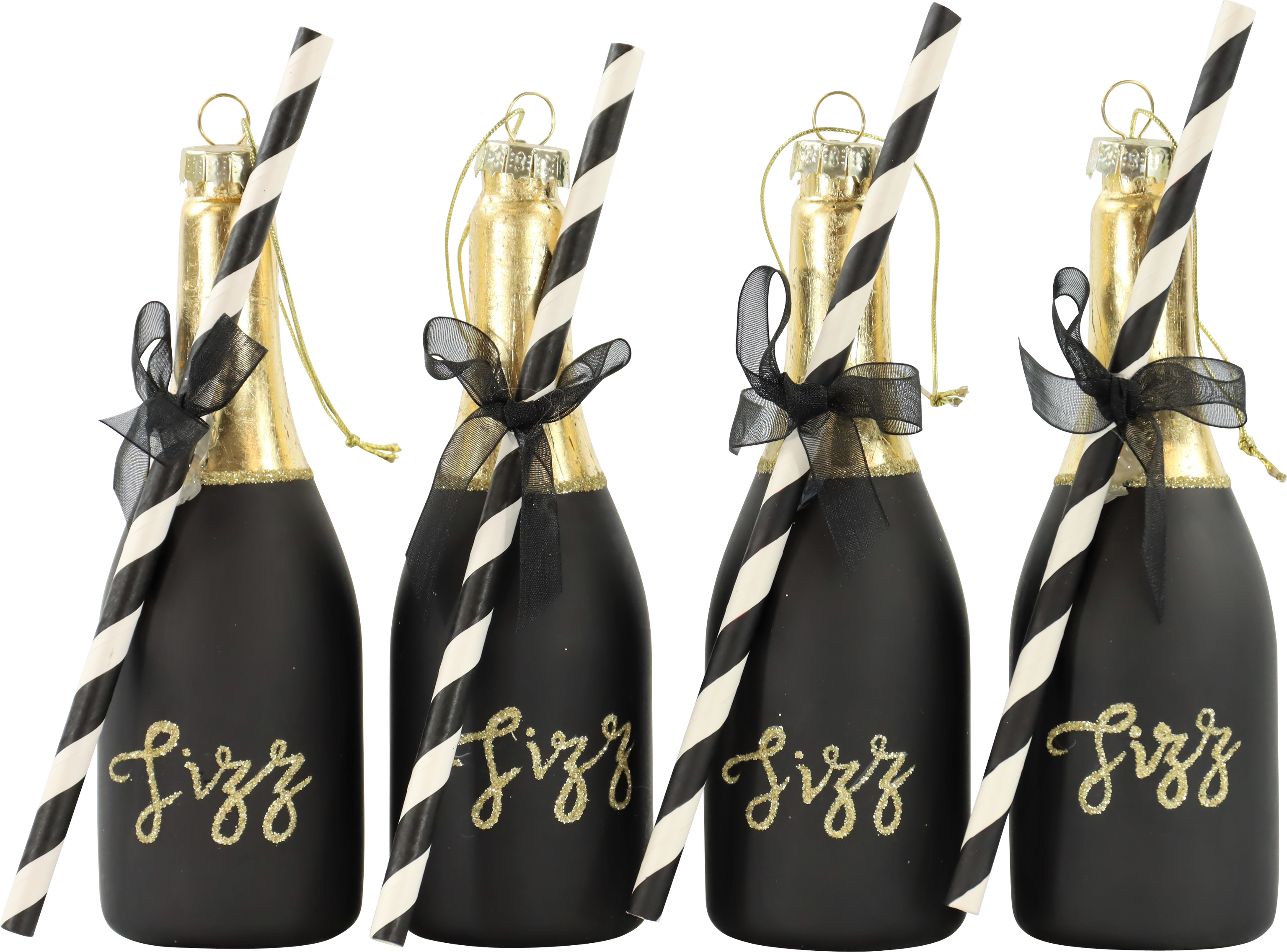 5572 BOTTIGLIE VETRO  FIZZ  4PZ